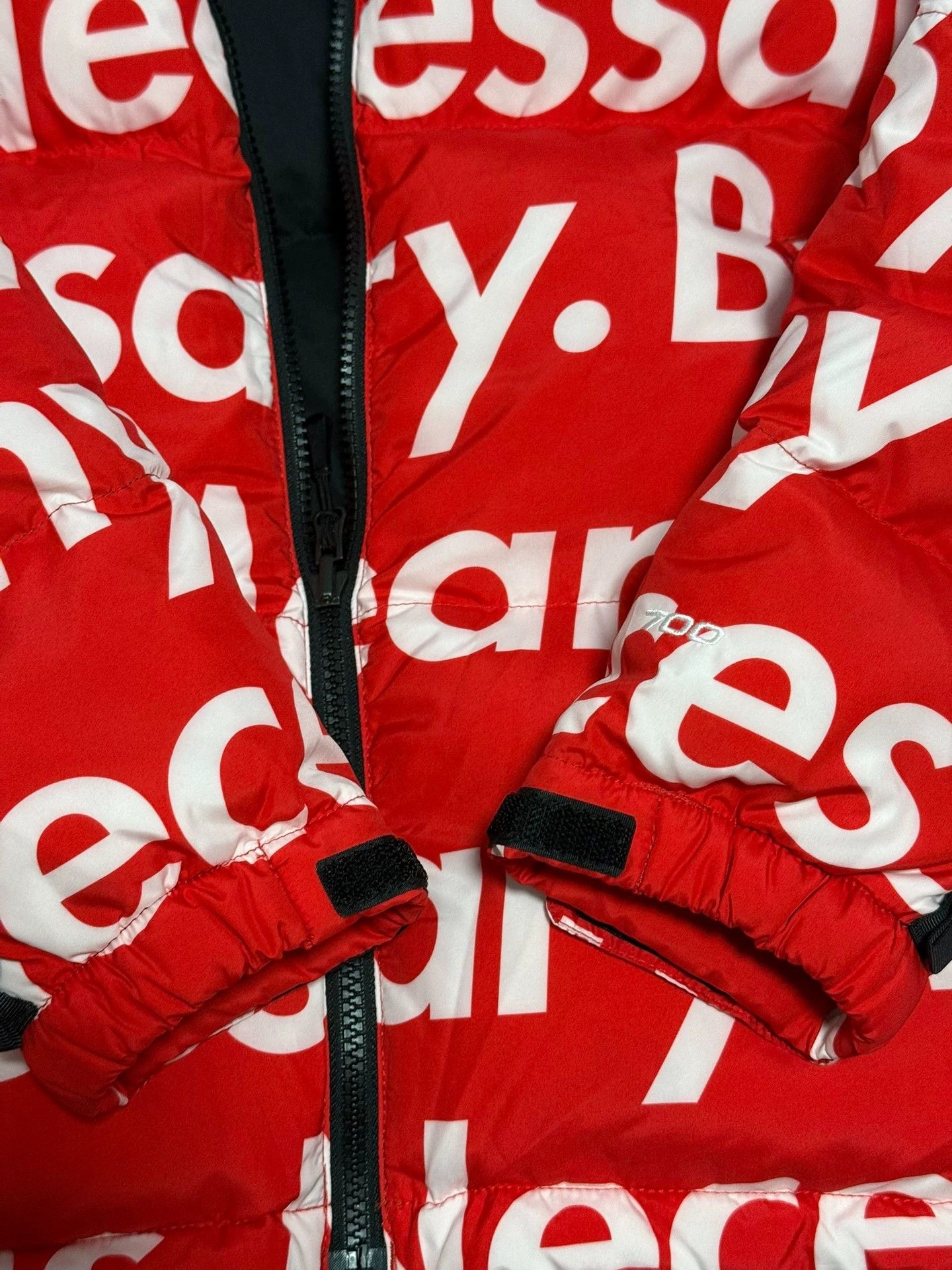 Supreme Supreme TNF by any means Red Puffer Jacket Size S Size US S / EU 44-46 / 1 - 3 Thumbnail