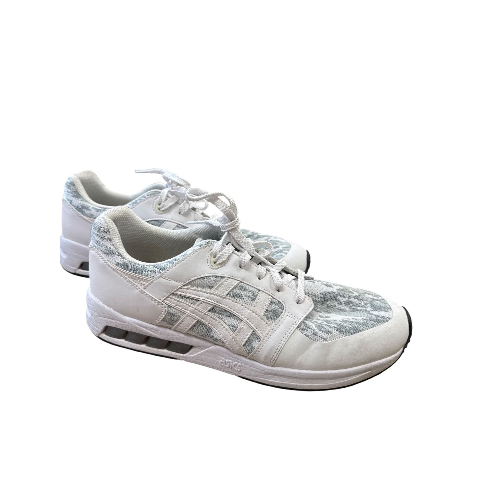 Asics Asics Gel-saga White & Gray Running Shoes Size 11 SKU 7383 Size US 11 / EU 44 - 4 Thumbnail