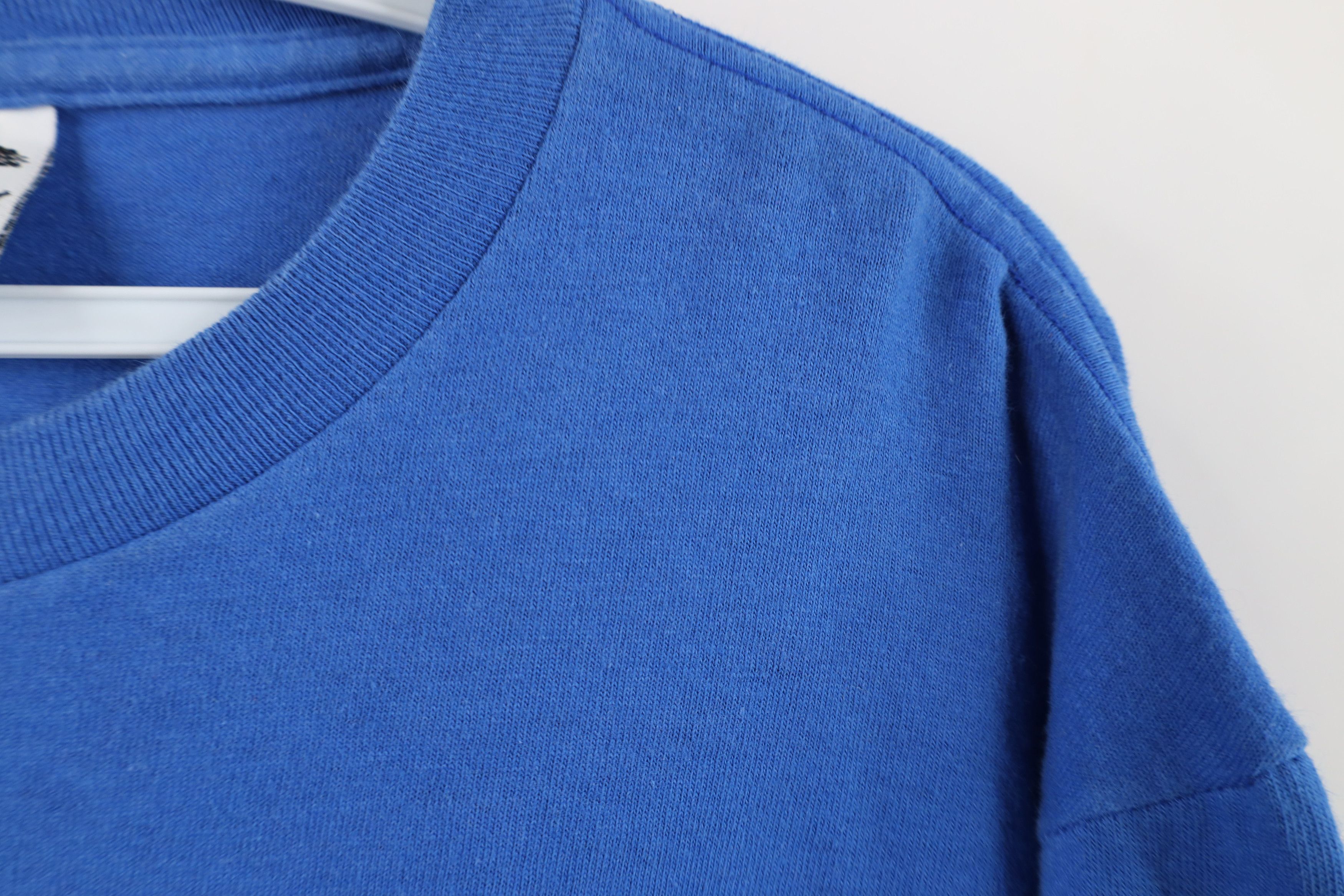 Vintage Vintage 90s Streetwear Heavy Cotton Long Sleeve T-Shirt USA Size US M / EU 48-50 / 2 - 6 Thumbnail