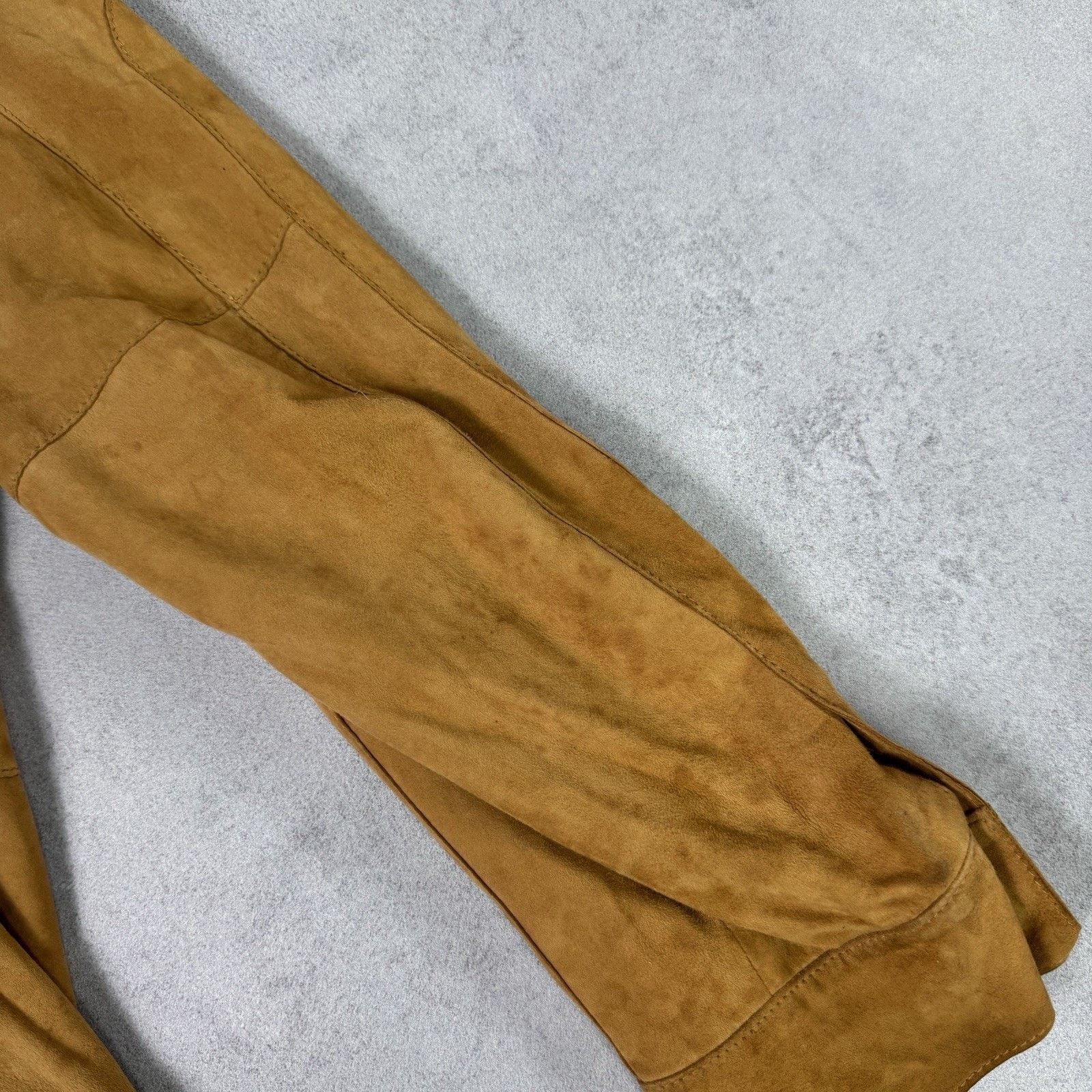 Dolce & Gabbana Dolce Gabbana Men Leather Suede Jacket Beige Size 50 Size US M / EU 48-50 / 2 - 17 Thumbnail