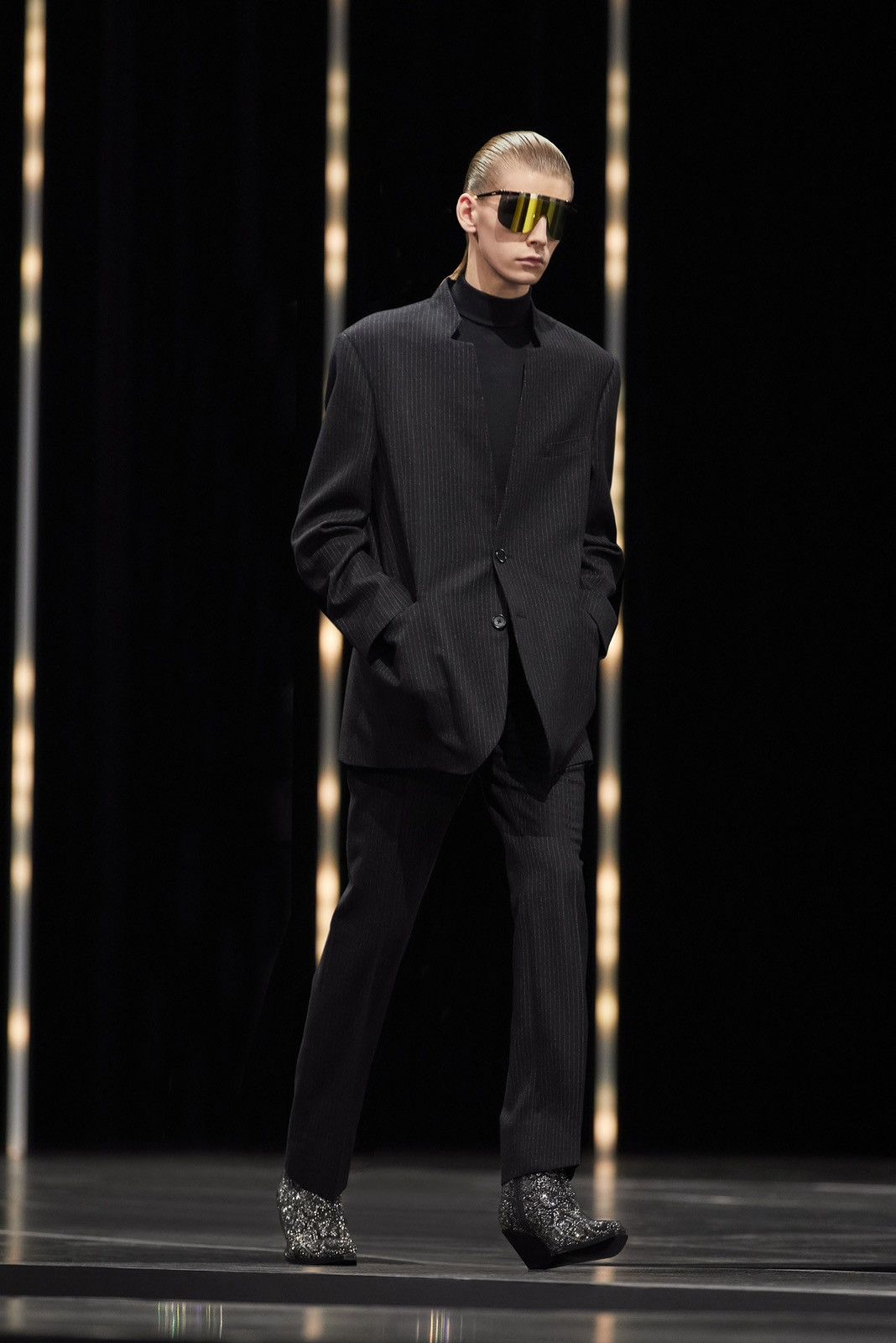 Celine CELINE BY HEDI SLIMANE 22AW/FW FLARED BOOTCUT PANTS Size 46R - 1 Thumbnail