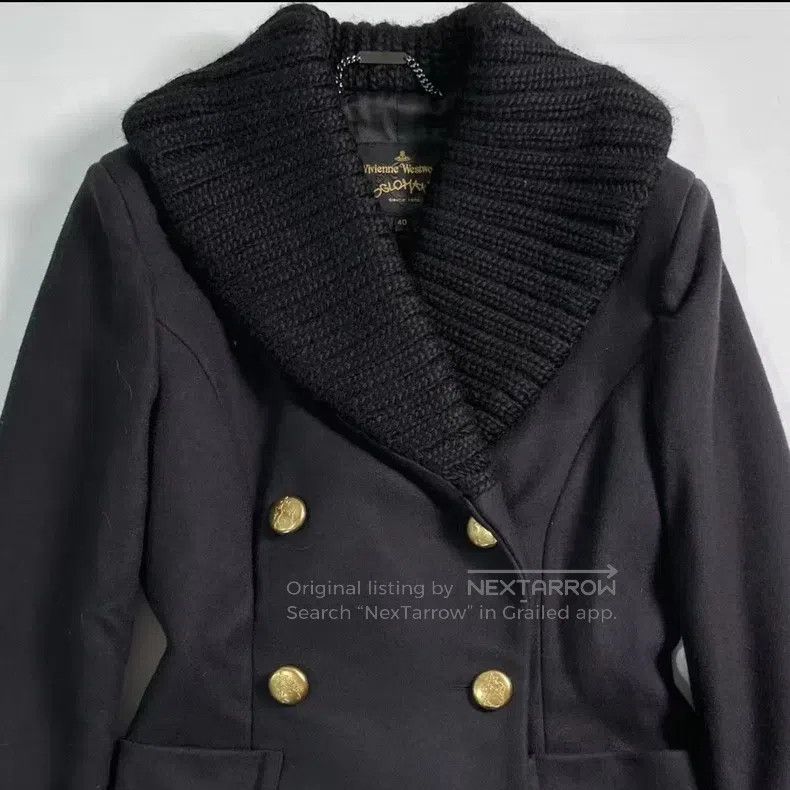 Vivienne Westwood Vivienne Westwood Overcoat (not pure black, appears black Size S / US 4 / IT 40 - 3 Thumbnail