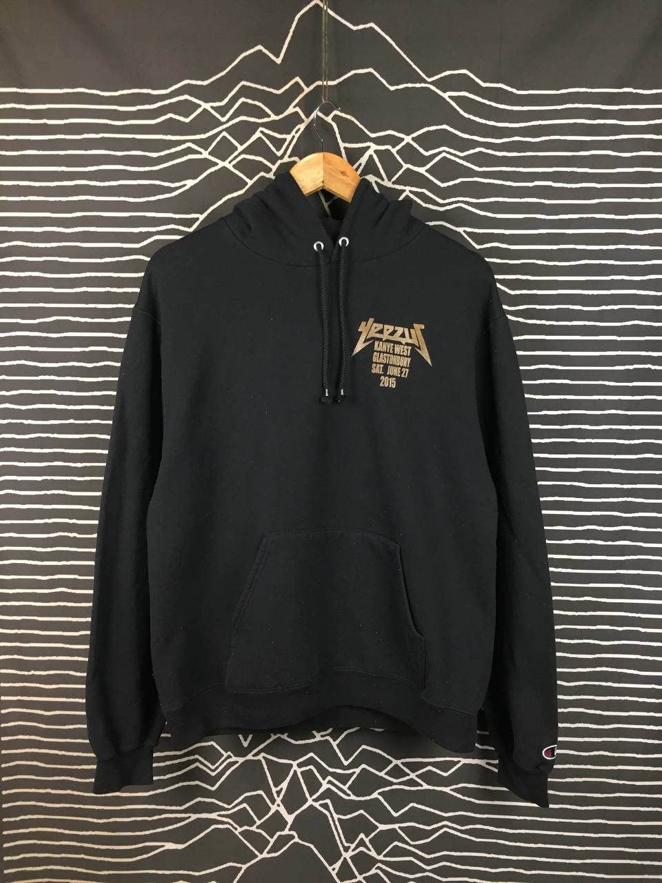Kanye West Kanye West Yeezus Glastonbury Tour 2015 x Champion Hoodie Size US M / EU 48-50 / 2 - 9 Thumbnail