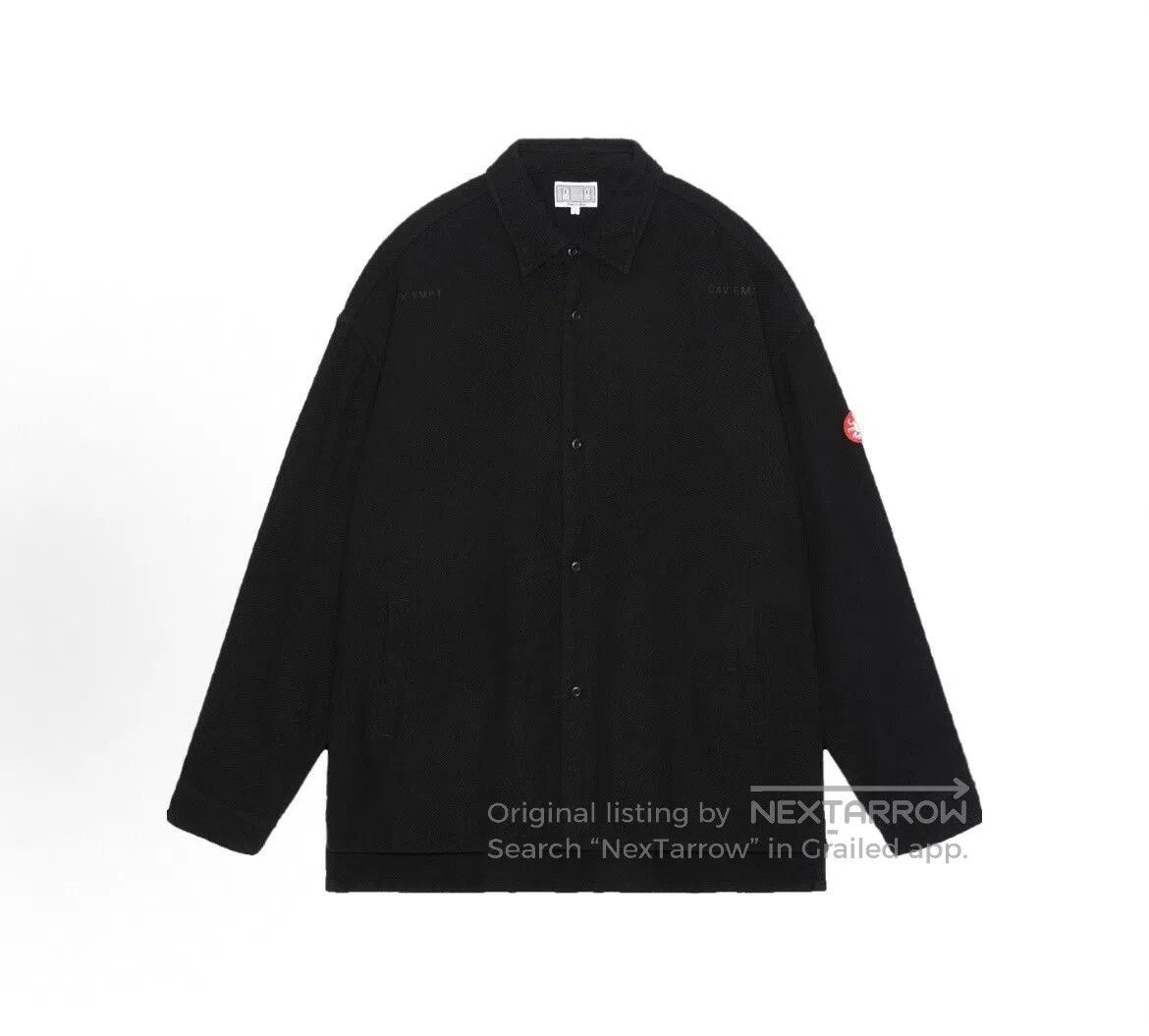 Cav Empt Cav Empt Black Long Sleeve Shirt Size M. Size US M / EU 48-50 / 2 - 2 Thumbnail
