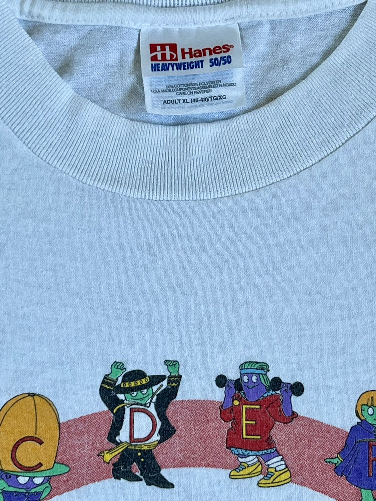 Vintage 90s Vintage Letter People tee Size US XL / EU 56 / 4 - 3 Thumbnail