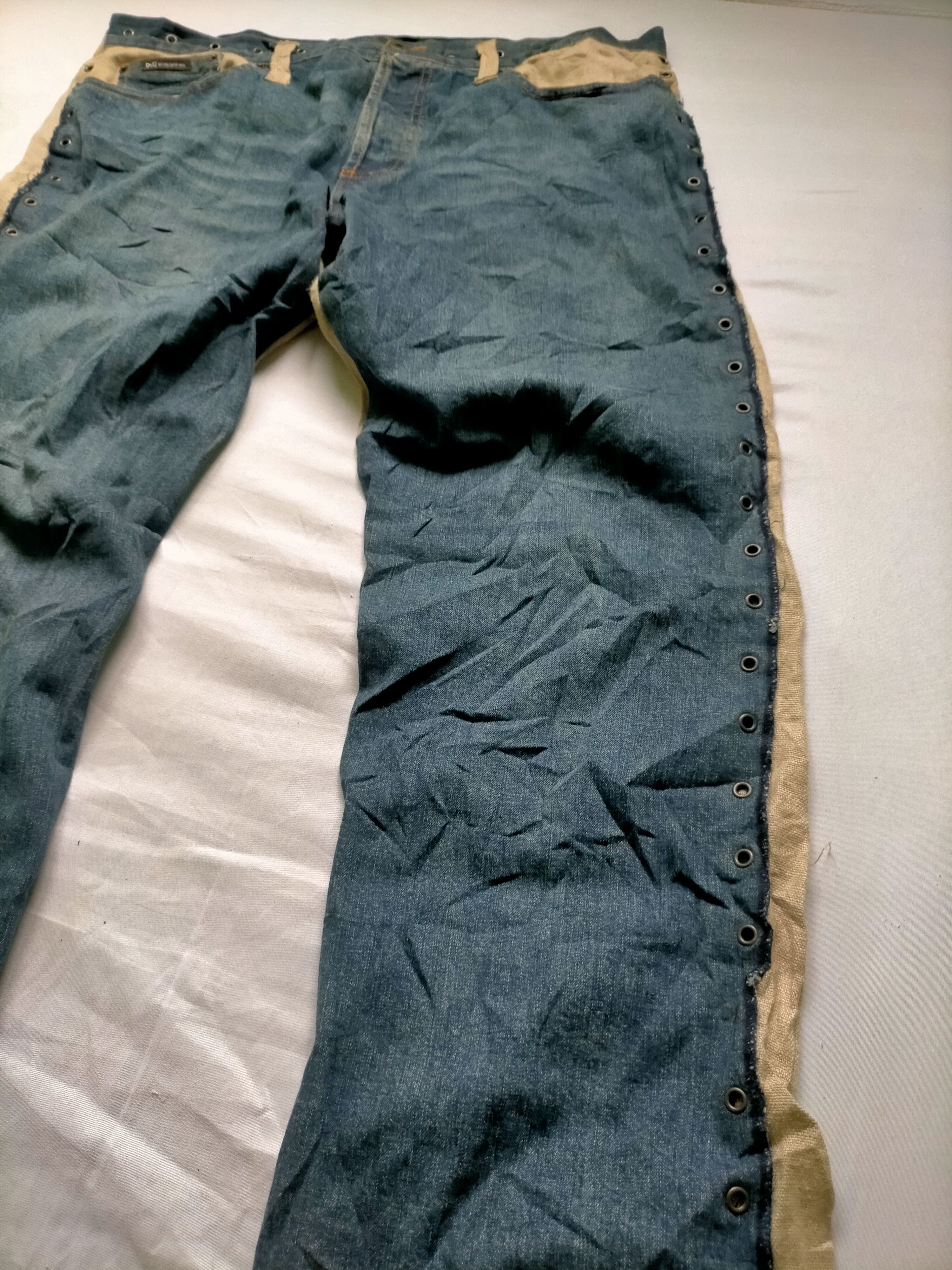 Dolce & Gabbana Vintage Dolce Gabbana Hybrid 90s Flare Denim Size US 36 / EU 52 - 6 Thumbnail