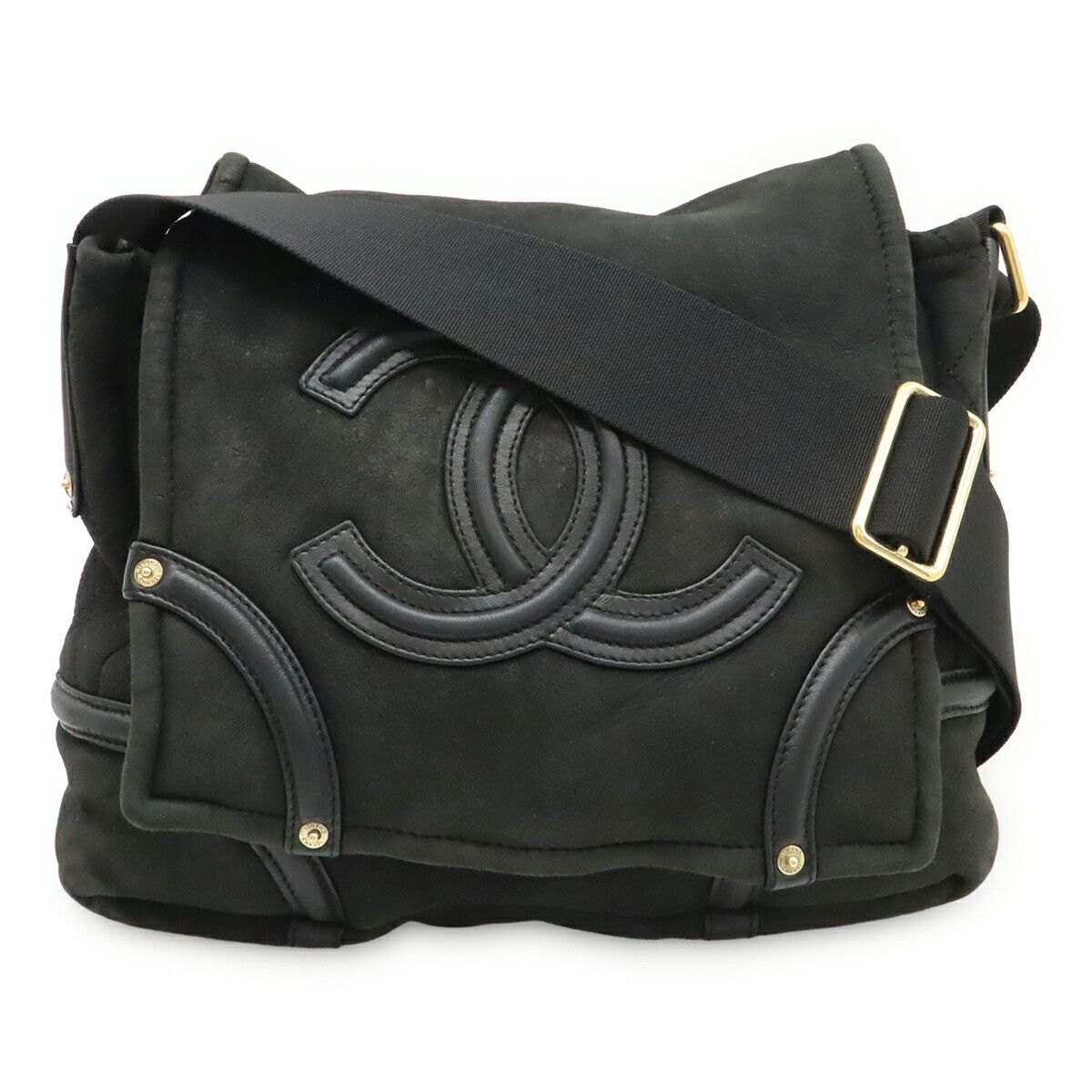 Chanel Chanel Chanel Shearling Shoulder Bag Fur Shoulder Bag DUTY FREE for USA Size ONE SIZE - 1 Thumbnail