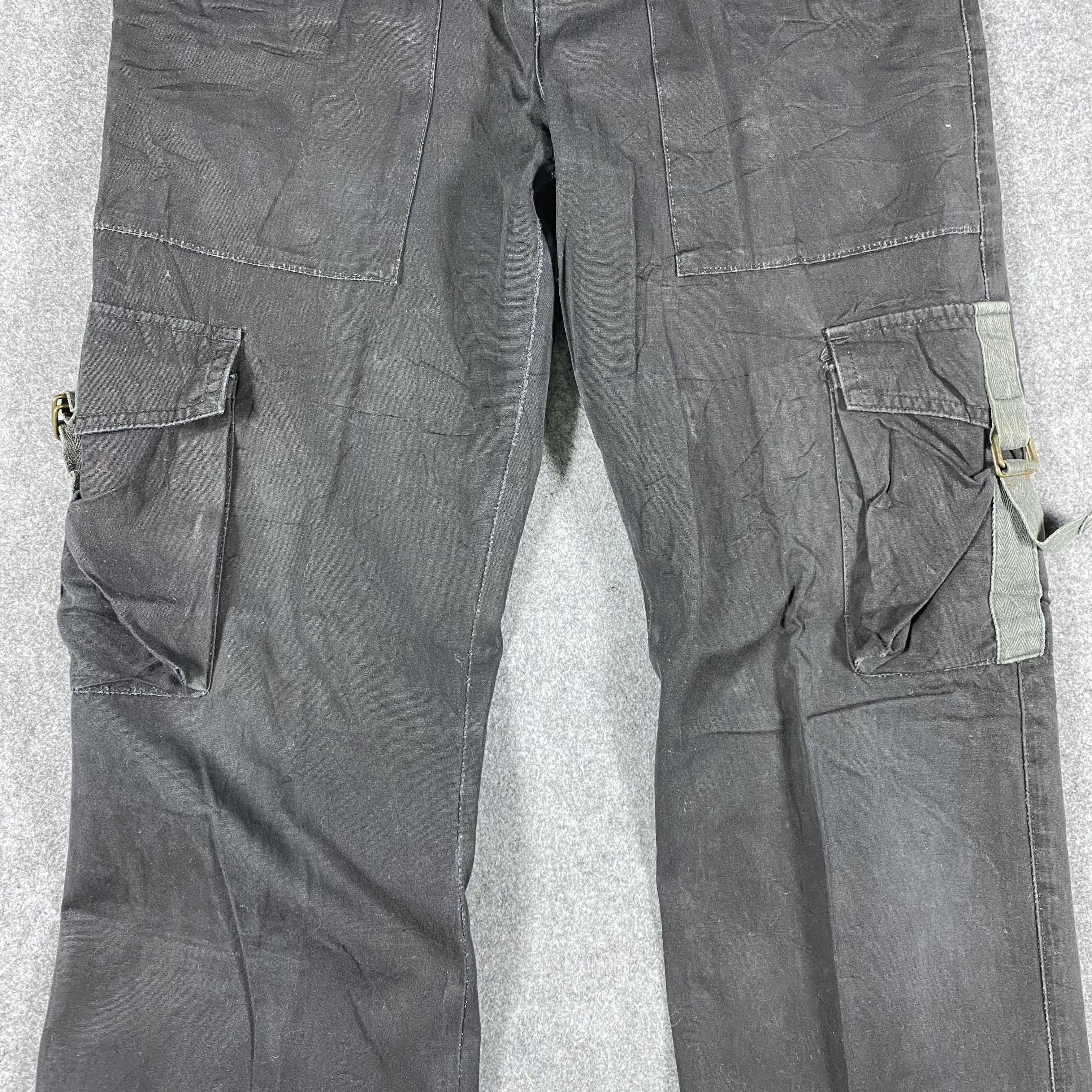 Japanese Brand Faded Mouth Valley Multipocket Cargo Pants Tactical Size US 26 / EU 42 - 3 Thumbnail