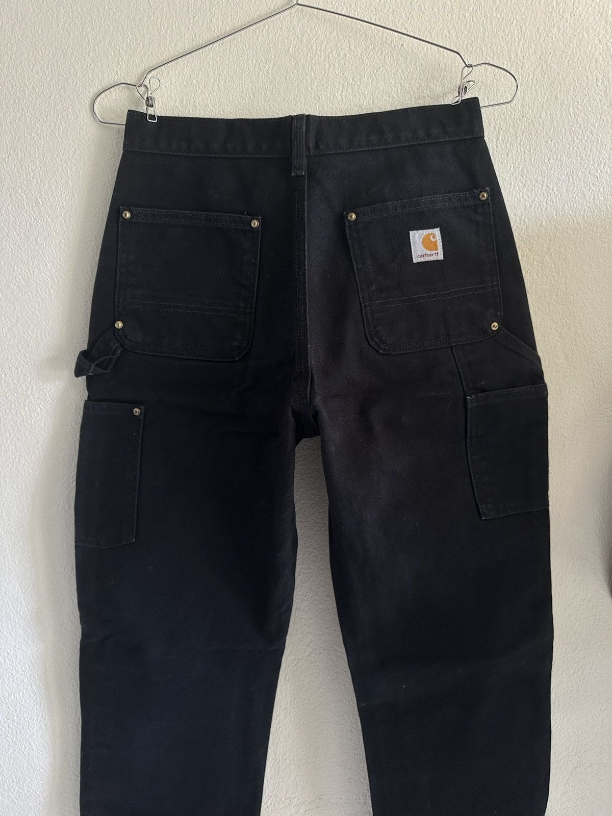 Carhartt (29x32) Vintage Carhartt Double Knee B01 BLK Size US 29 - 7 Thumbnail