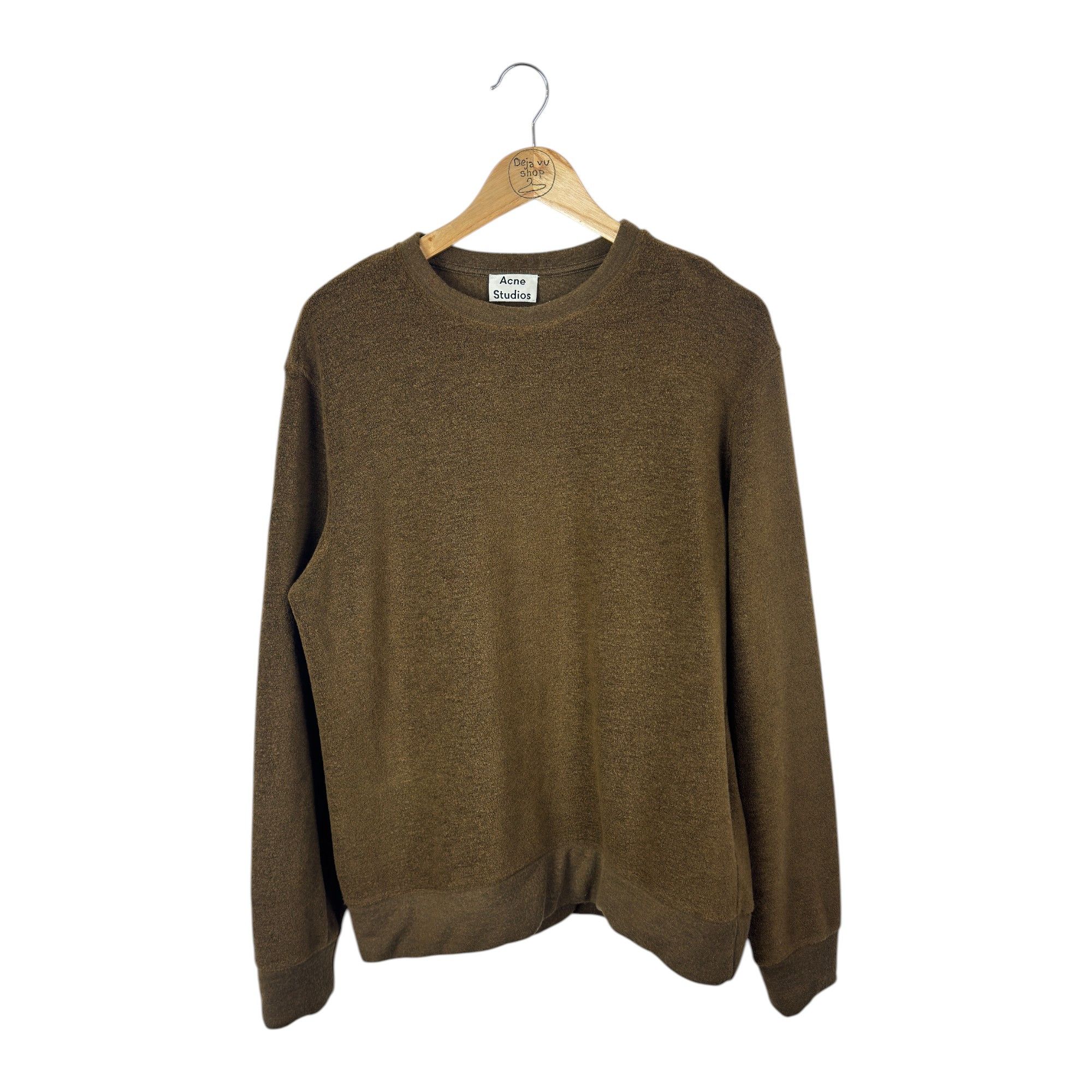 Acne Studios Casey Terry Sweatshirt Size US L / EU 52-54 / 3 - 1 Thumbnail