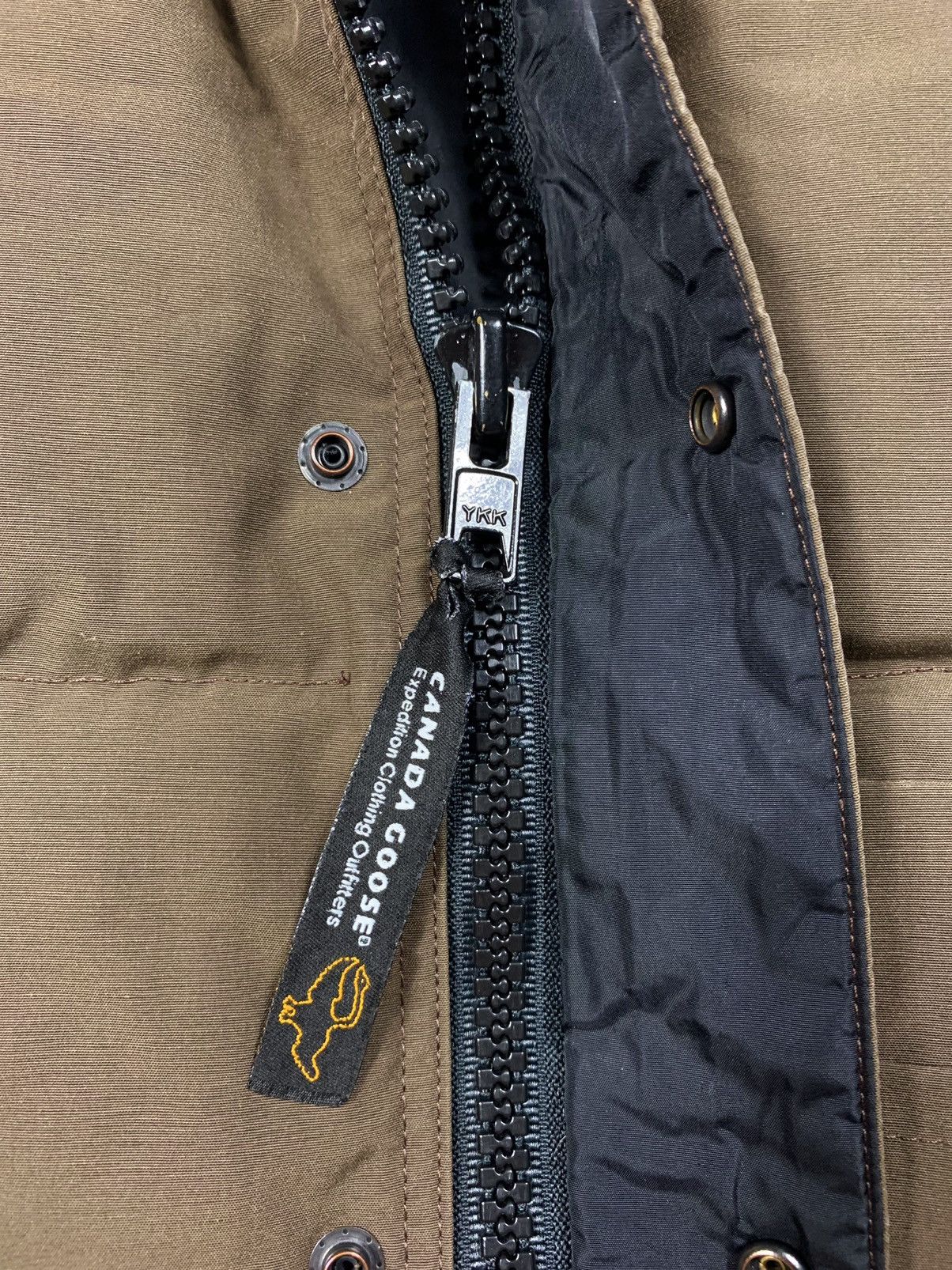 Canada Goose × Vintage Vintage Canada Goose Brown Down Puffer Vest Size US S / EU 44-46 / 1 - 10 Thumbnail