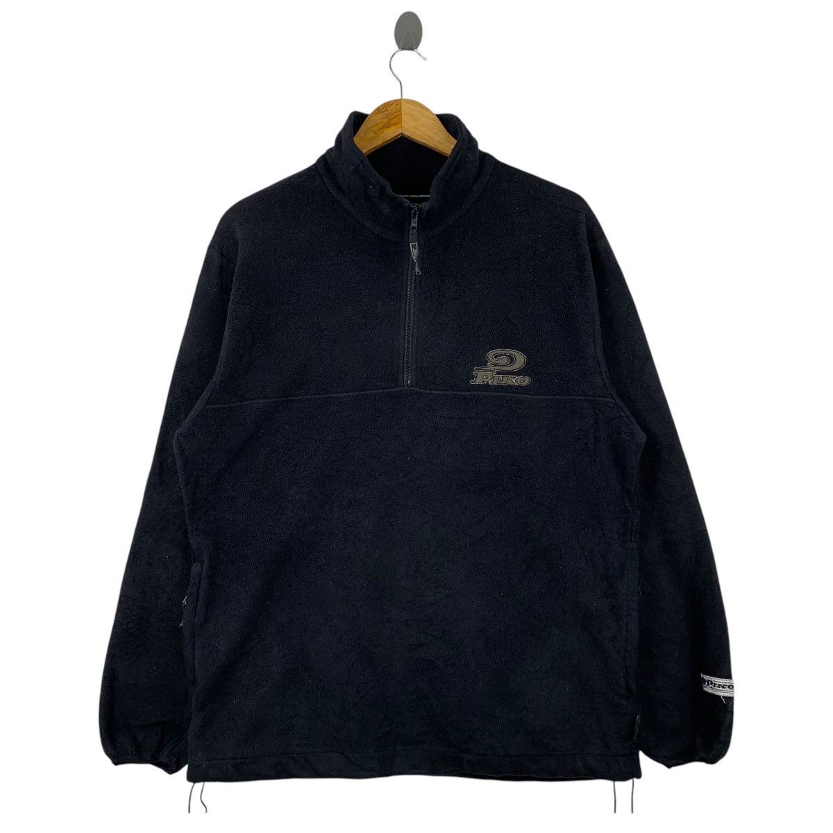 Vintage PIKO Longboard Hawaiian Surfing Small Logo Fleece Half zippe Size US L / EU 52-54 / 3 - 1 Thumbnail