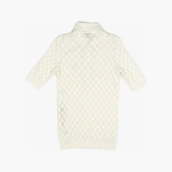 Chanel Chanel Logo Embroidered Short Sleeve Polo Size S / US 4 / IT 40 - 3 Thumbnail