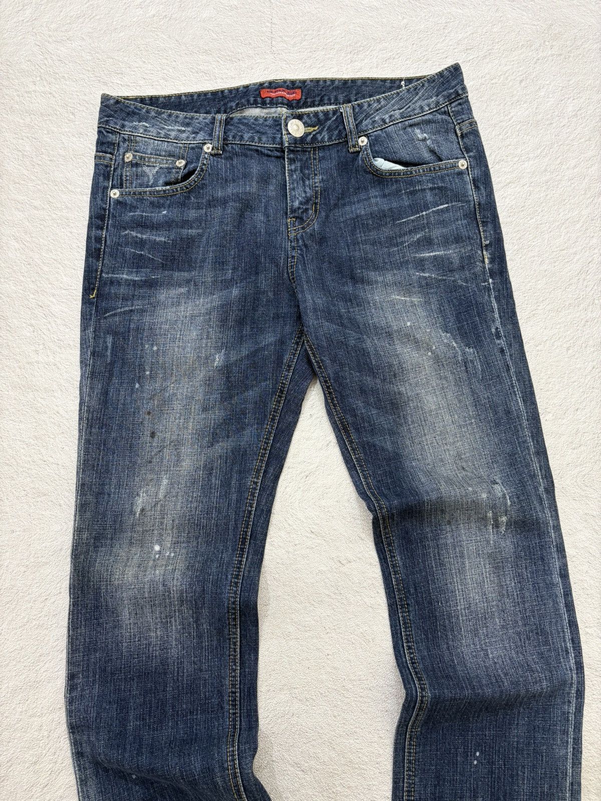 Hysteric Glamour 2000s d palusr japan wash denim y2k style Size US 34 / EU 50 - 2 Thumbnail