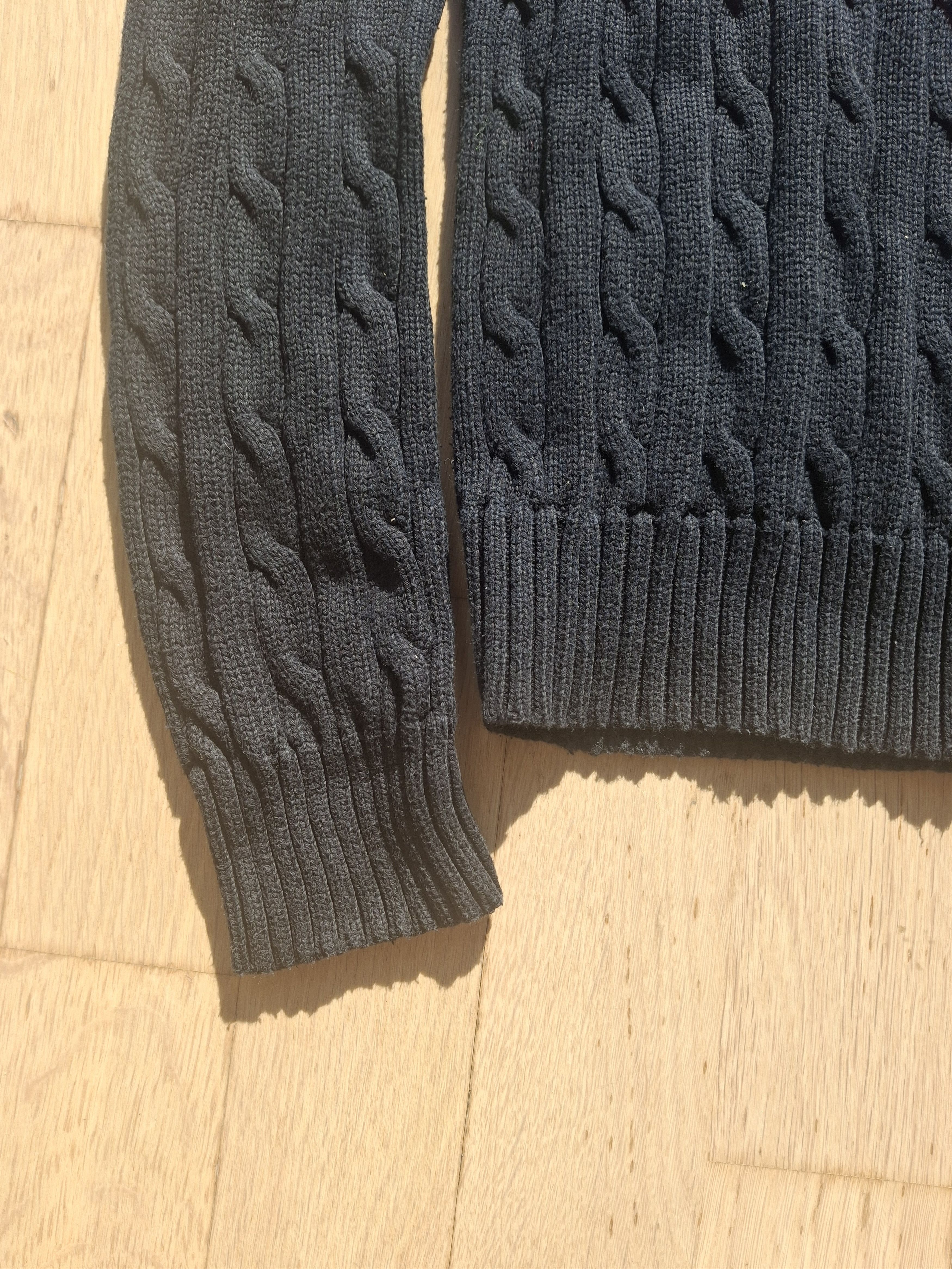 Polo Ralph Lauren × Ralph Lauren Black polo ralph lauren sweater women cotton spring Size S / US 4 / IT 40 - 3 Thumbnail