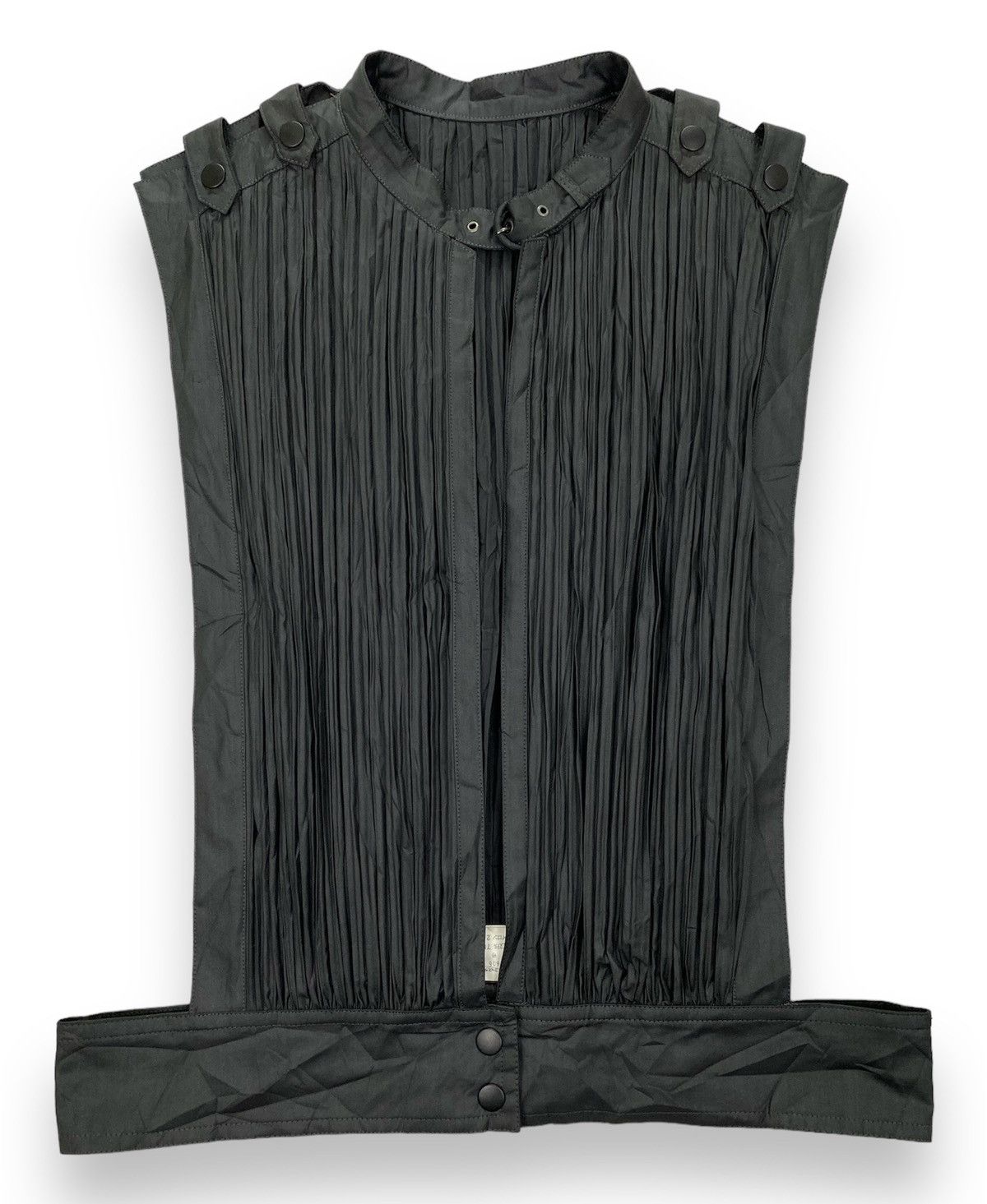 Japanese Brand Vintage Pleated Tank Size US S / EU 44-46 / 1 - 1 Thumbnail