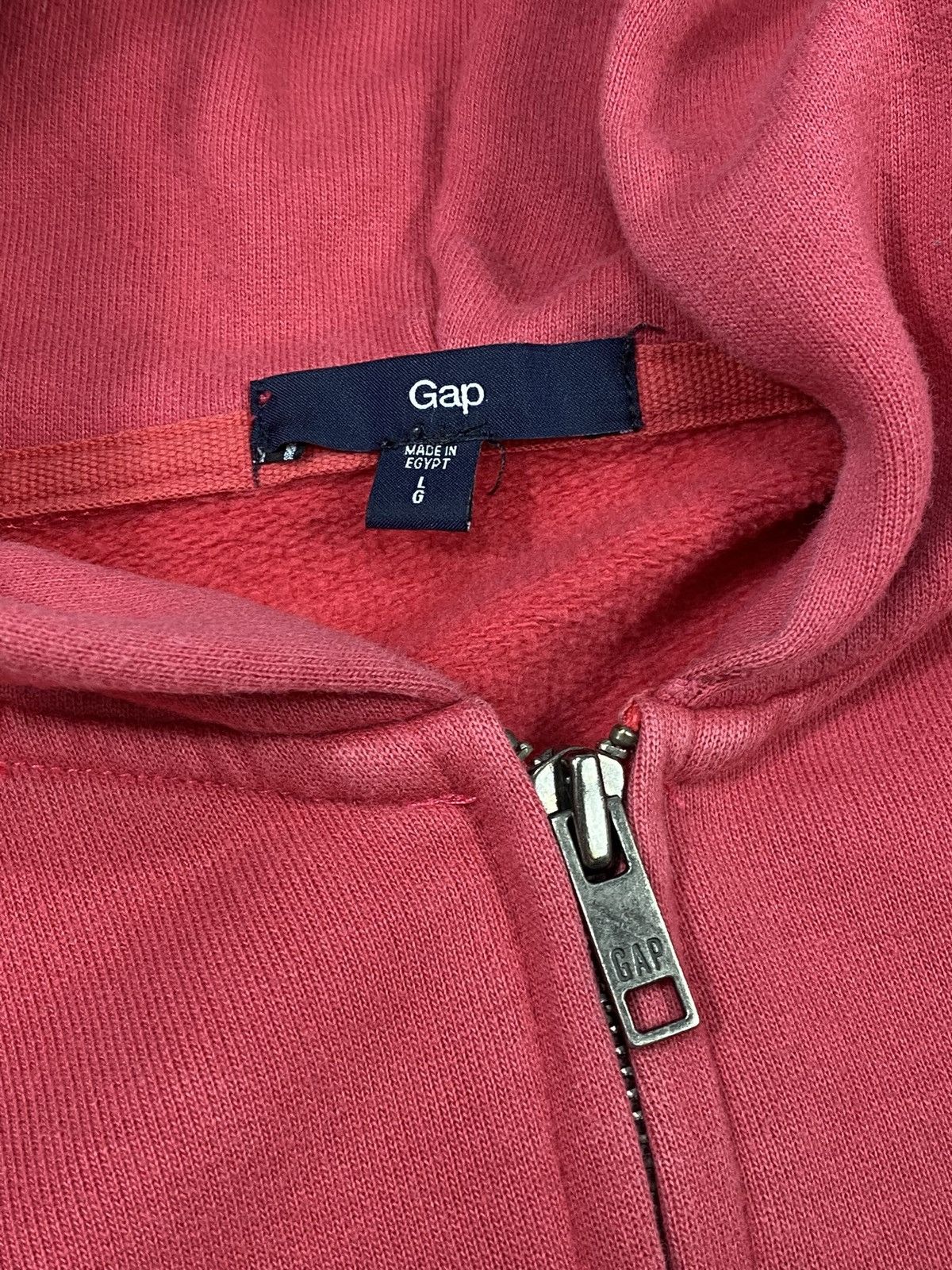 Gap Y2K Gap Zip Pink Hoodie Size L / US 10 / IT 46 - 11 Thumbnail