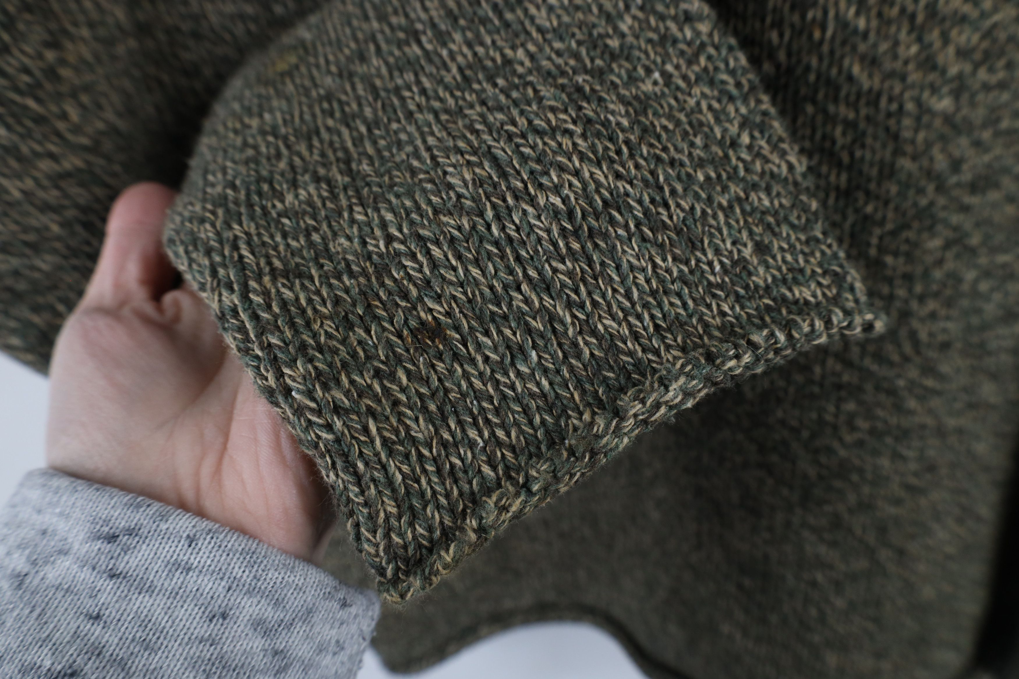 Vintage Vintage 90s Streetwear Marled Knit Turtleneck Sweater USA Size US M / EU 48-50 / 2 - 5 Thumbnail