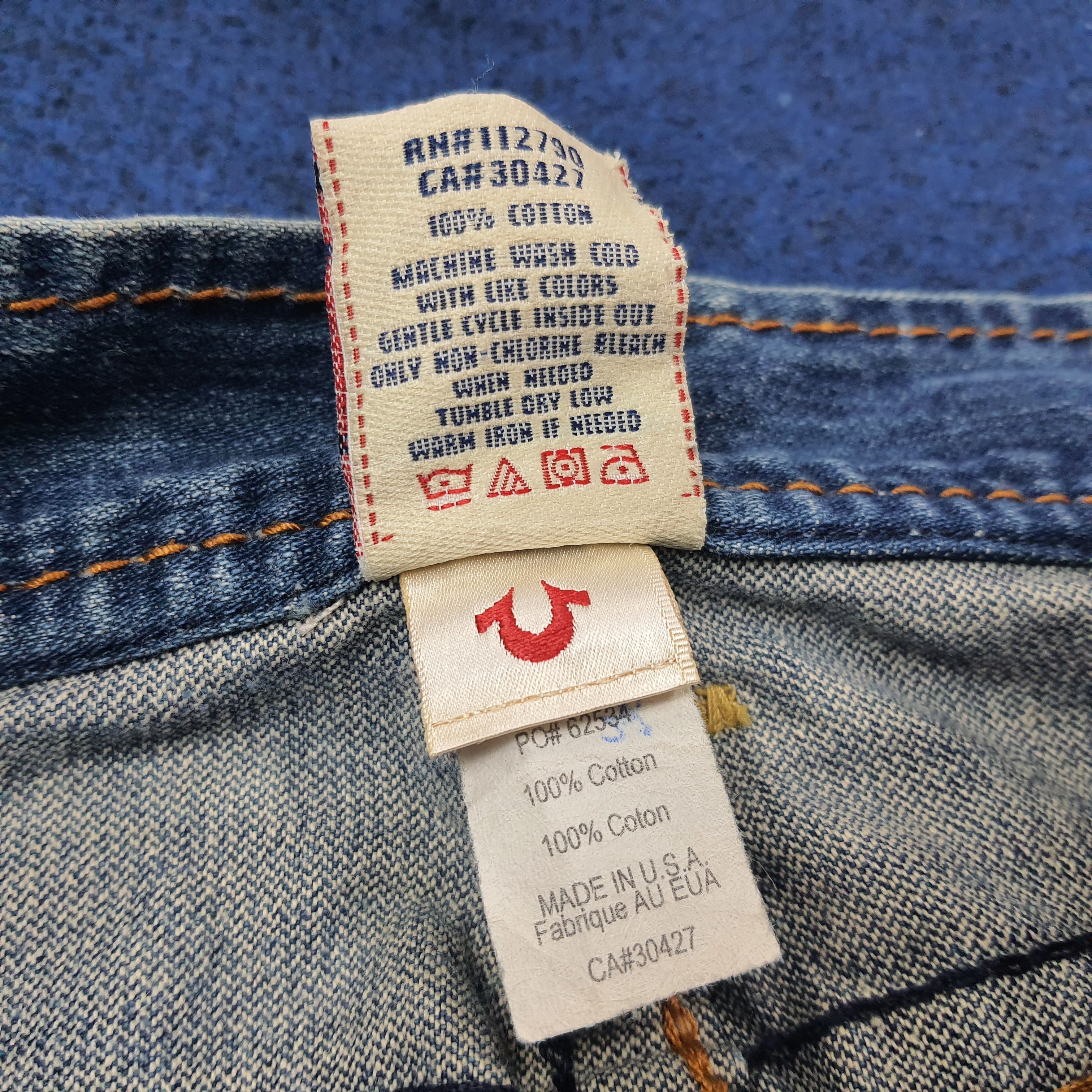 True Religion Vintage True Religion American Brand Jeans C258N10 Size US 33 - 8 Thumbnail