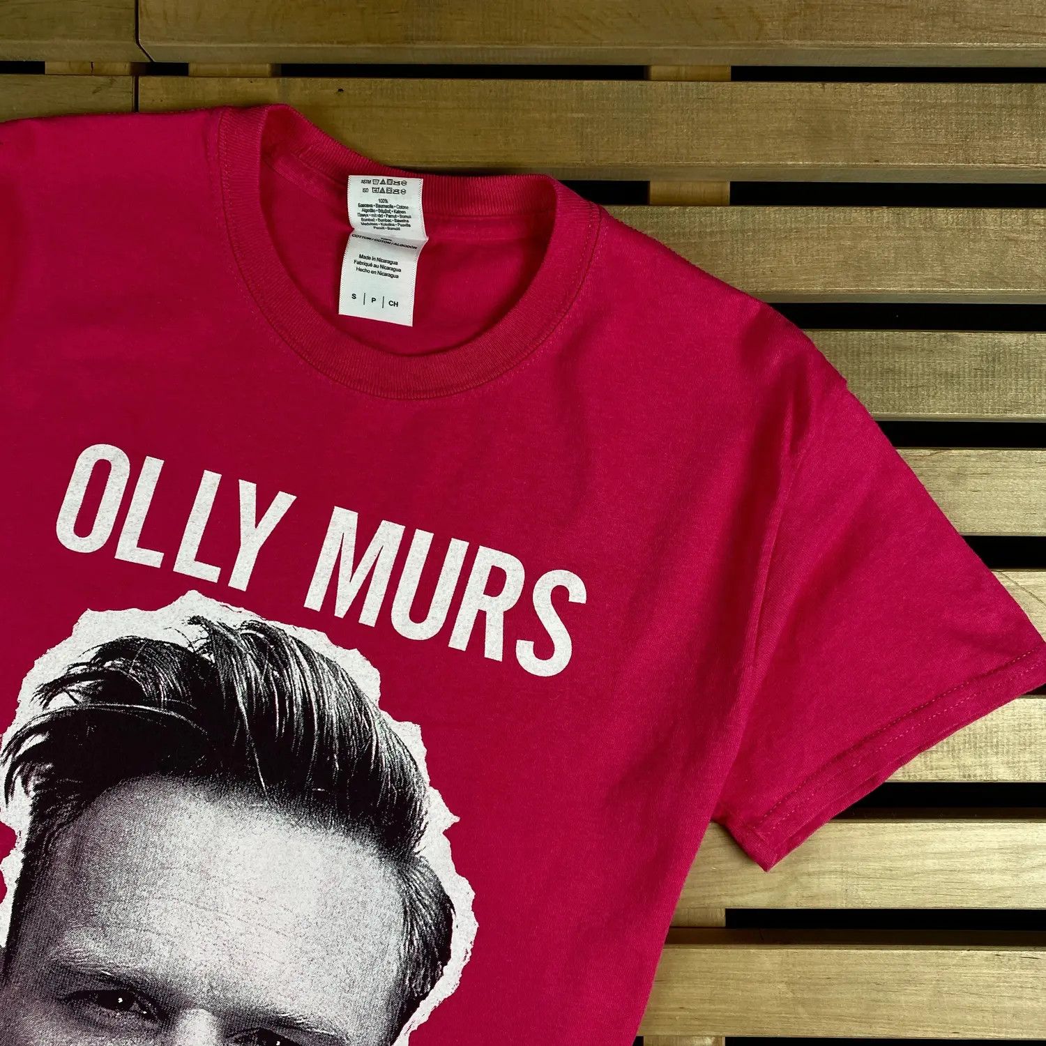 Band Tees × Vintage Mens Vintage T Shirt Olly Murs Size S Size US S / EU 44-46 / 1 - 5 Thumbnail