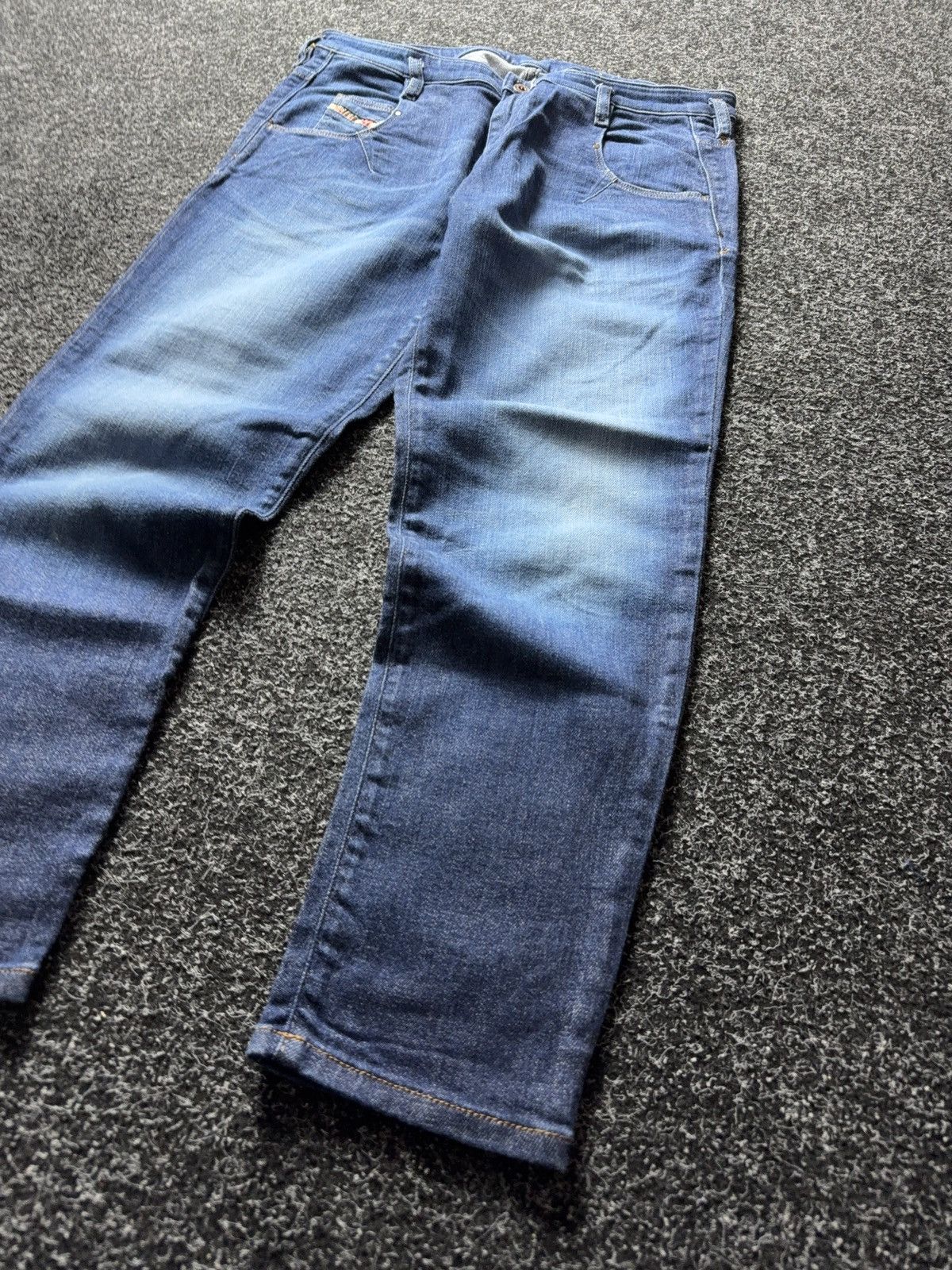 Diesel Luxury 00s Y2K Diesel Chinelle Regular Slim Tapered Jeans Size 30" / US 8 / IT 44 - 3 Thumbnail