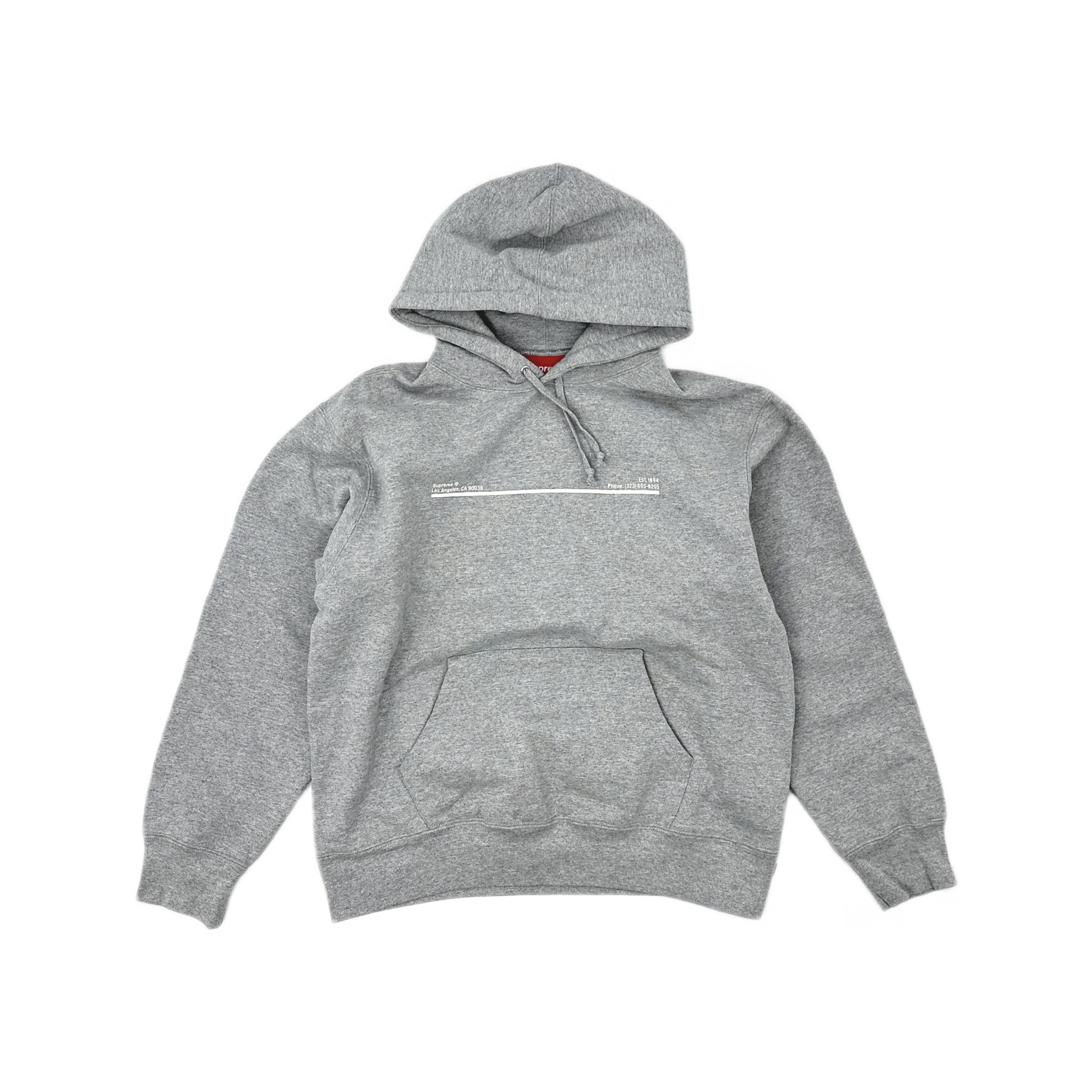 Supreme Supreme Shop Logo Hoodie Size M Size US M / EU 48-50 / 2 - 1 Thumbnail