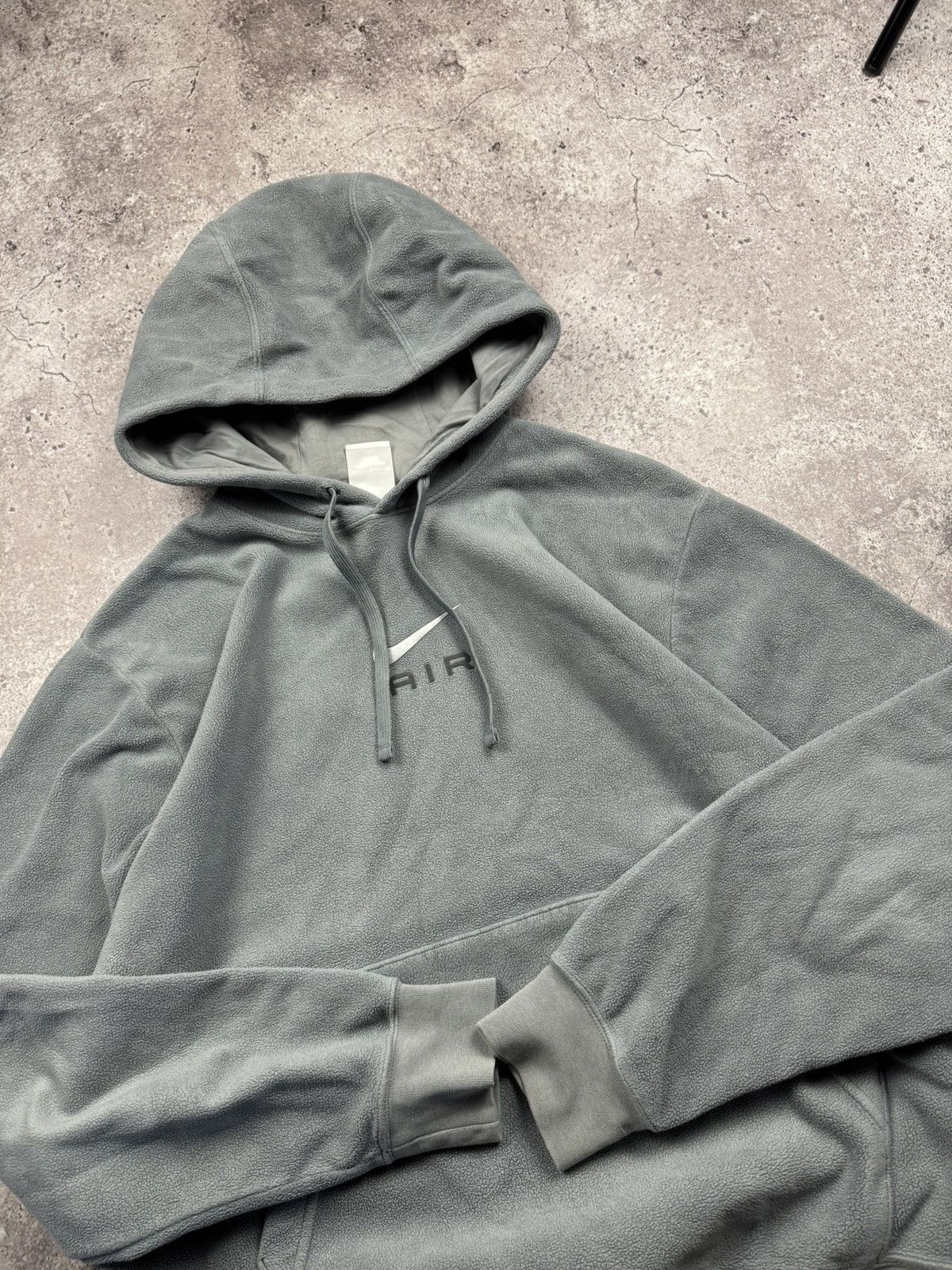 Nike NIKE TEDDY FLEECE VINTAGE CENTER LOGO OVERSIZE BOXY HOODIE Size US S / EU 44-46 / 1 - 5 Thumbnail
