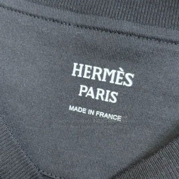 Hermes Hermes Rhythmic Dance Black Short Sleeve Size XS / US 0-2 / IT 36-38 - 4 Thumbnail