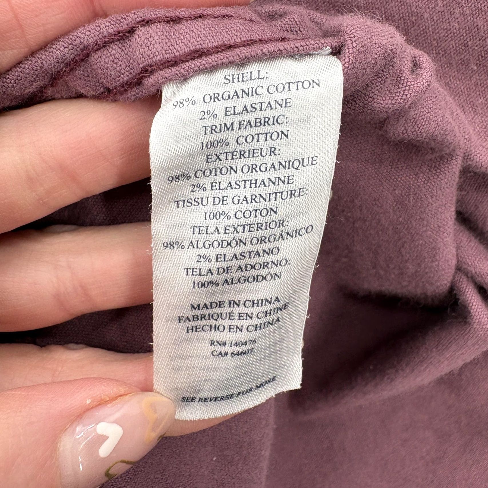 Faherty VINTAGE Faherty Stretch Cord Western Shirt Womens Small Catawba Grape Corduroy Cowboy Size S / US 4 / IT 40 - 4 Thumbnail