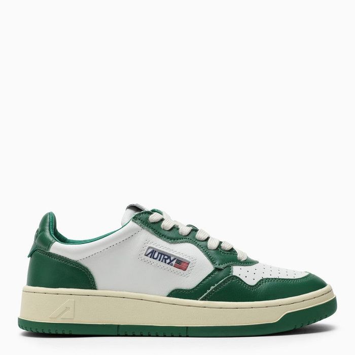 Autry AUTRY Man Medalist white/green trainer | Grailed