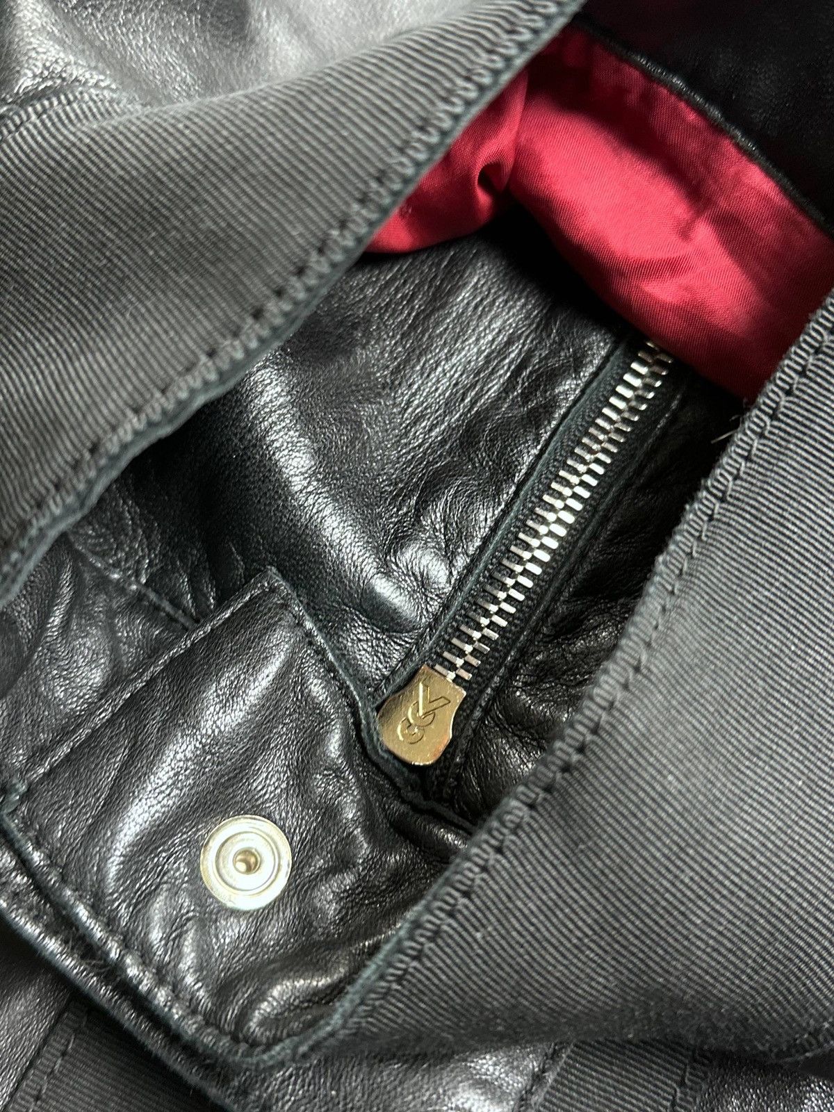 Carolina Herrera Carolina Herrera CH Womans Leather Jacket Size S / US 4 / IT 40 - 5 Thumbnail