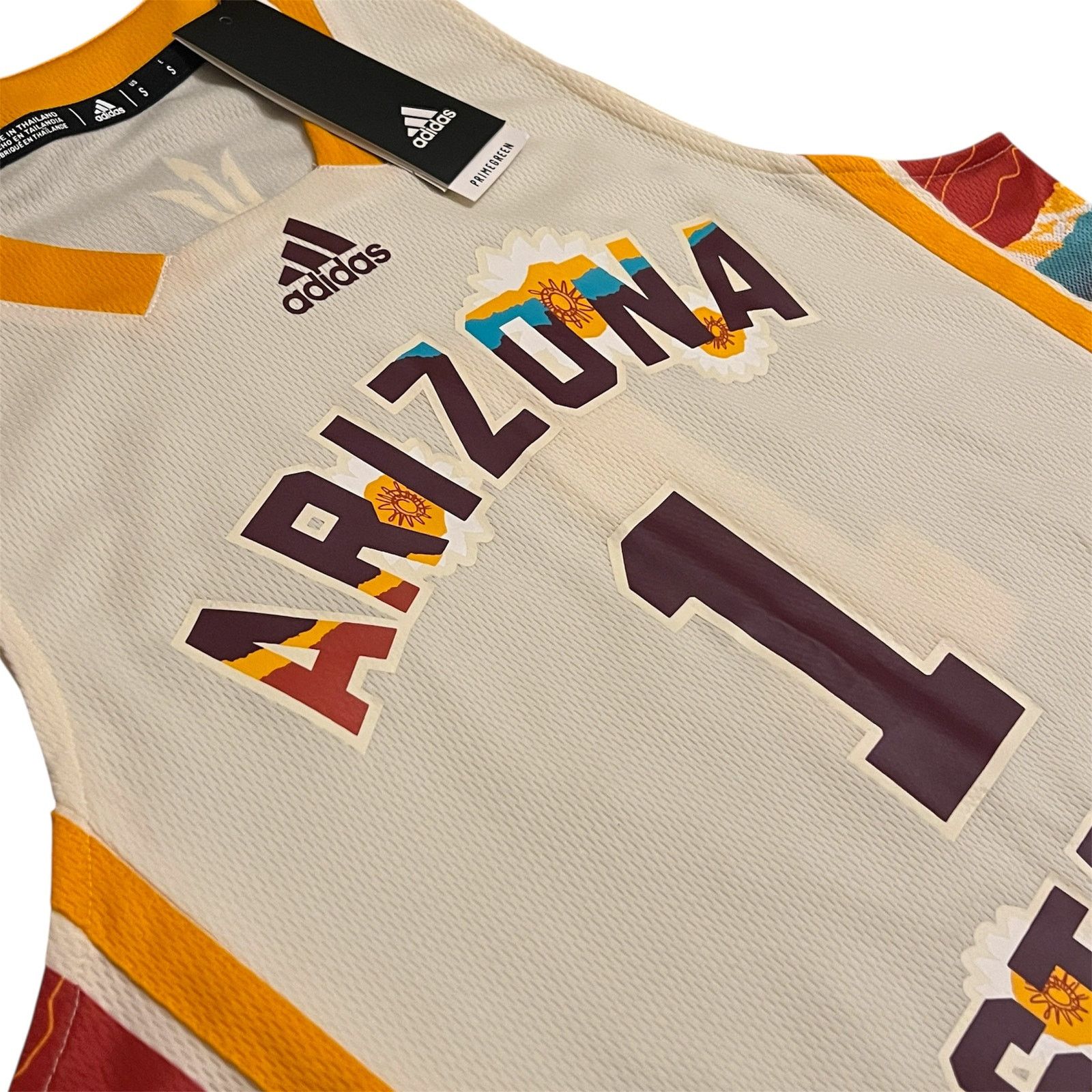 Adidas Arizona State HBE Alternate Jersey - S Size US M / EU 48-50 / 2 - 5 Thumbnail