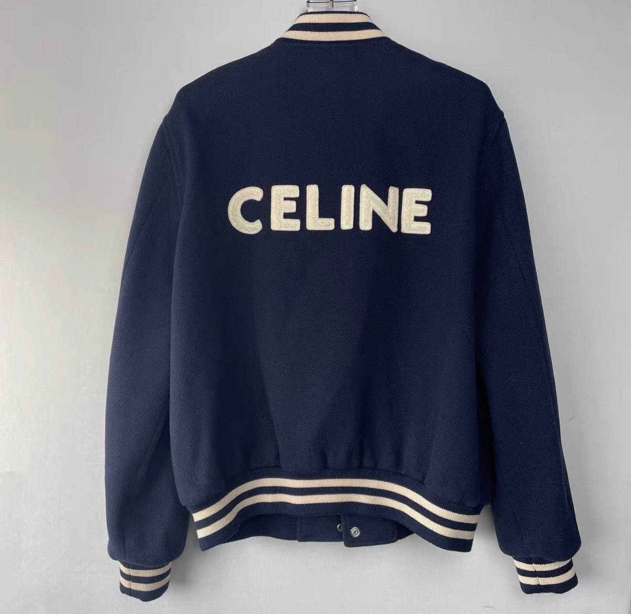 Celine CELINE jacket in dark blue Size US XL / EU 56 / 4 - 2 Thumbnail