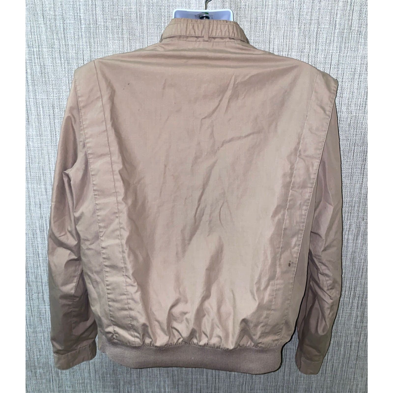 Members Only VINTAGE Members Only Mens Beige Full Zip Jacket Size 42 Size US XS / EU 42 / 0 - 5 Thumbnail