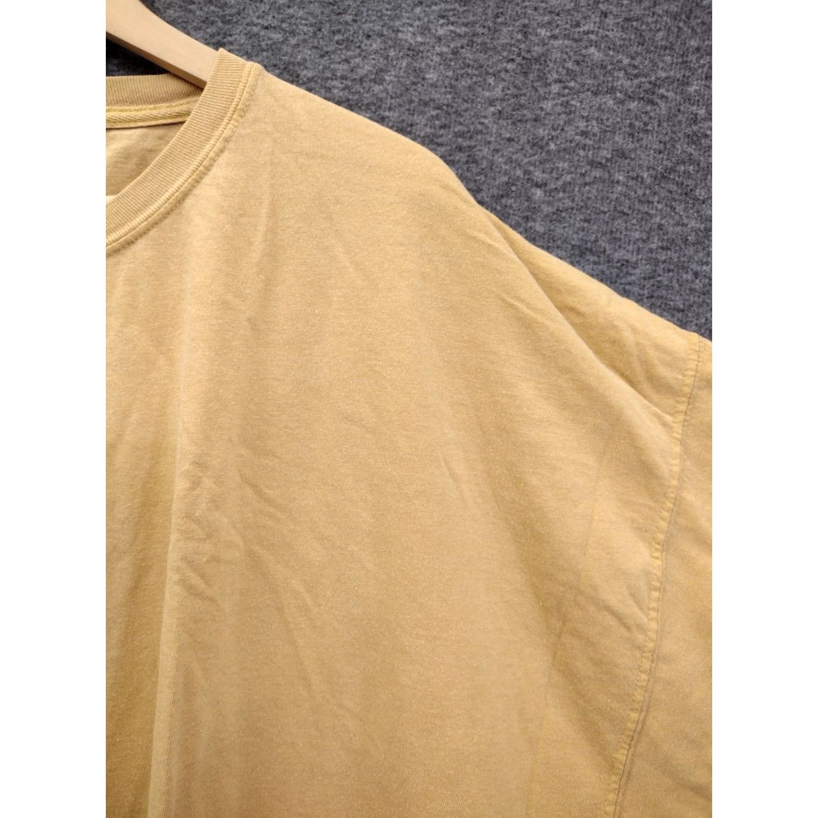 Comfort Colors Comfort Colors 100% Cotton Men's Mustard Short Sleeve Tee Shirt Heavyweight Crew Neck T-Shirt 4XL Size US XXL / EU 58 / 5 - 7 Thumbnail
