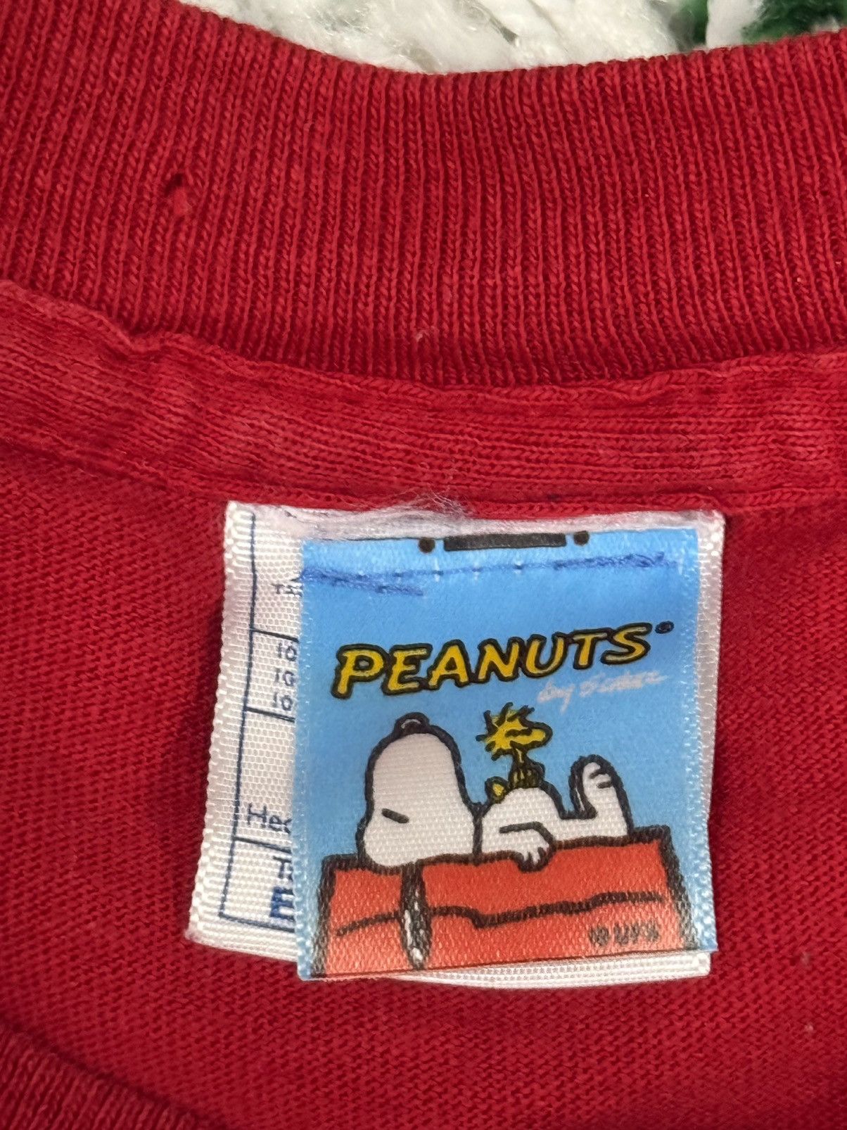 Peanuts Snoopy Charlie Brown Christmas Peanuts Vintage Tee Red XL Size US XL / EU 56 / 4 - 5 Thumbnail