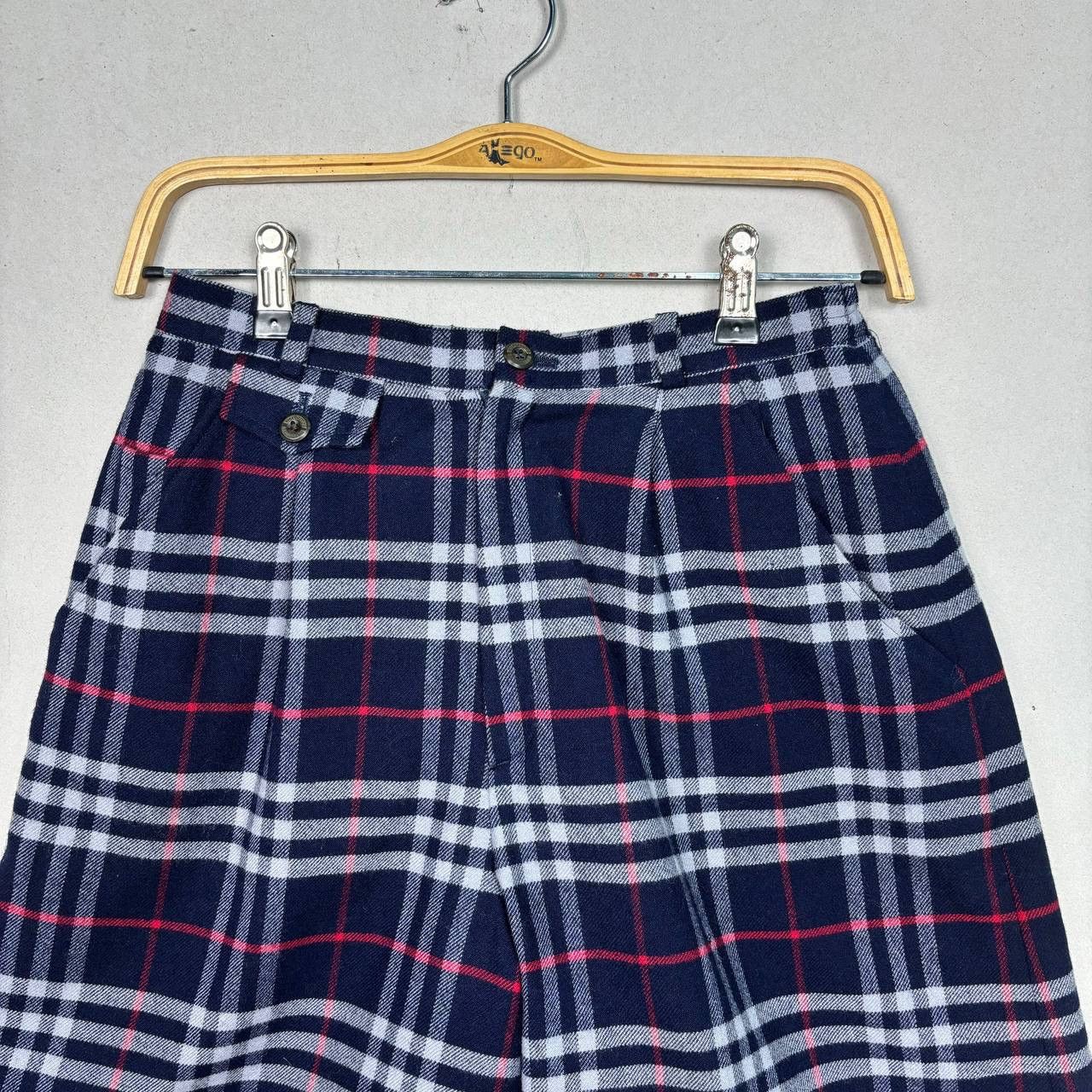 Burberry Burberry Nova Check Wool Shorts Pants Size US 30 / EU 46 - 3 Thumbnail