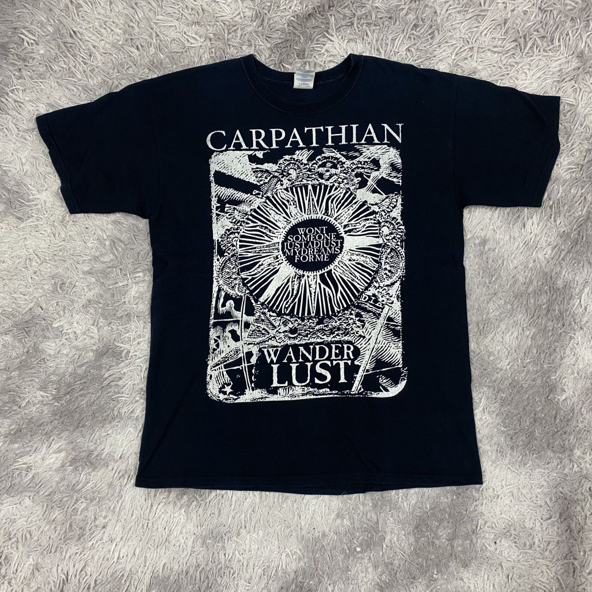 Band Tees × Gildan × Vintage Hardcore band carpathian wanderlust album Size US L / EU 52-54 / 3 - 1 Thumbnail