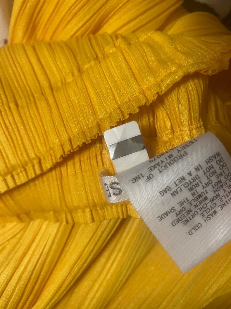 Issey Miyake issey miyake size:1 Yellow pleated pants Size 42" / US 20 - 3 Thumbnail