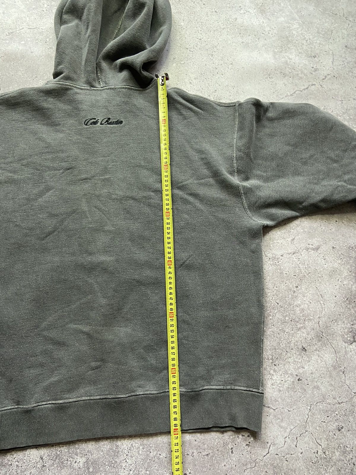 Cole Buxton Cole Buxton Washed Gray Warm Up Hoodie OverSize Size US S / EU 44-46 / 1 - 8 Thumbnail