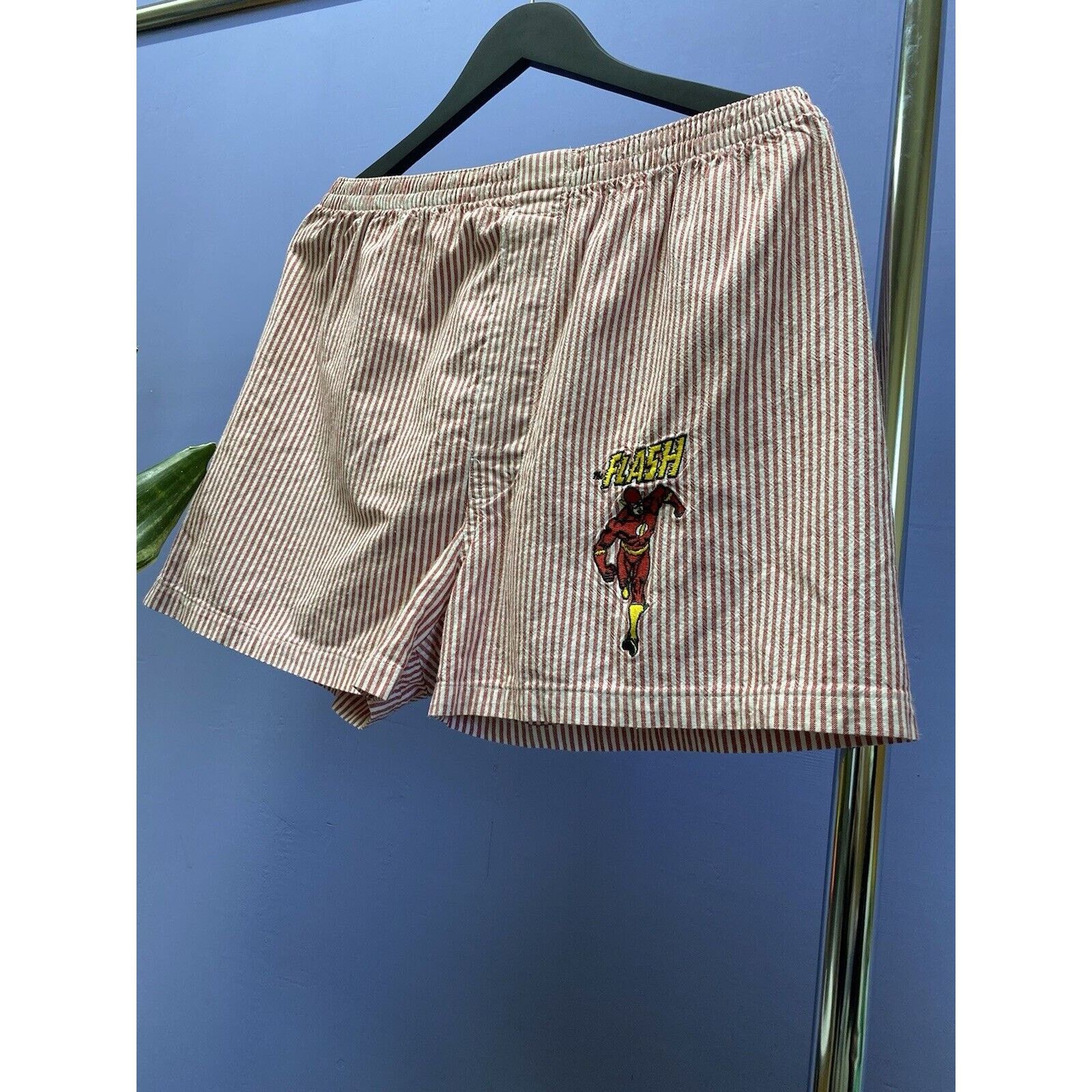 DC Vintage DC Flash Striped Shorts Size L Striped Size US 34 / EU 50 - 5 Thumbnail