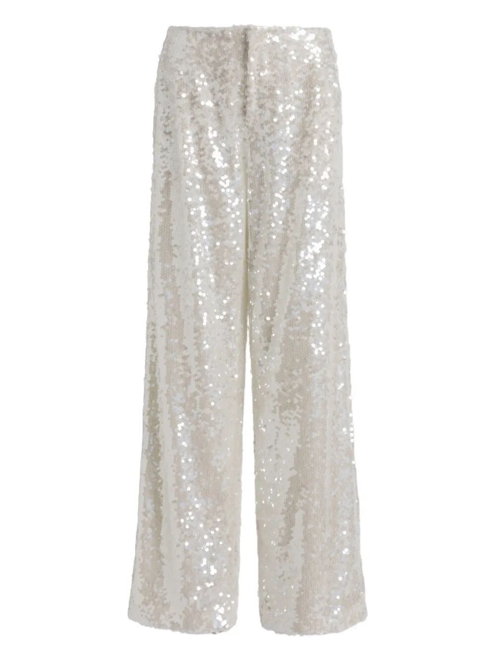 Alberta Ferretti WIDE LEG SEQUINS TROUSERS Size 30" / US 8 / IT 44 - 1 Thumbnail
