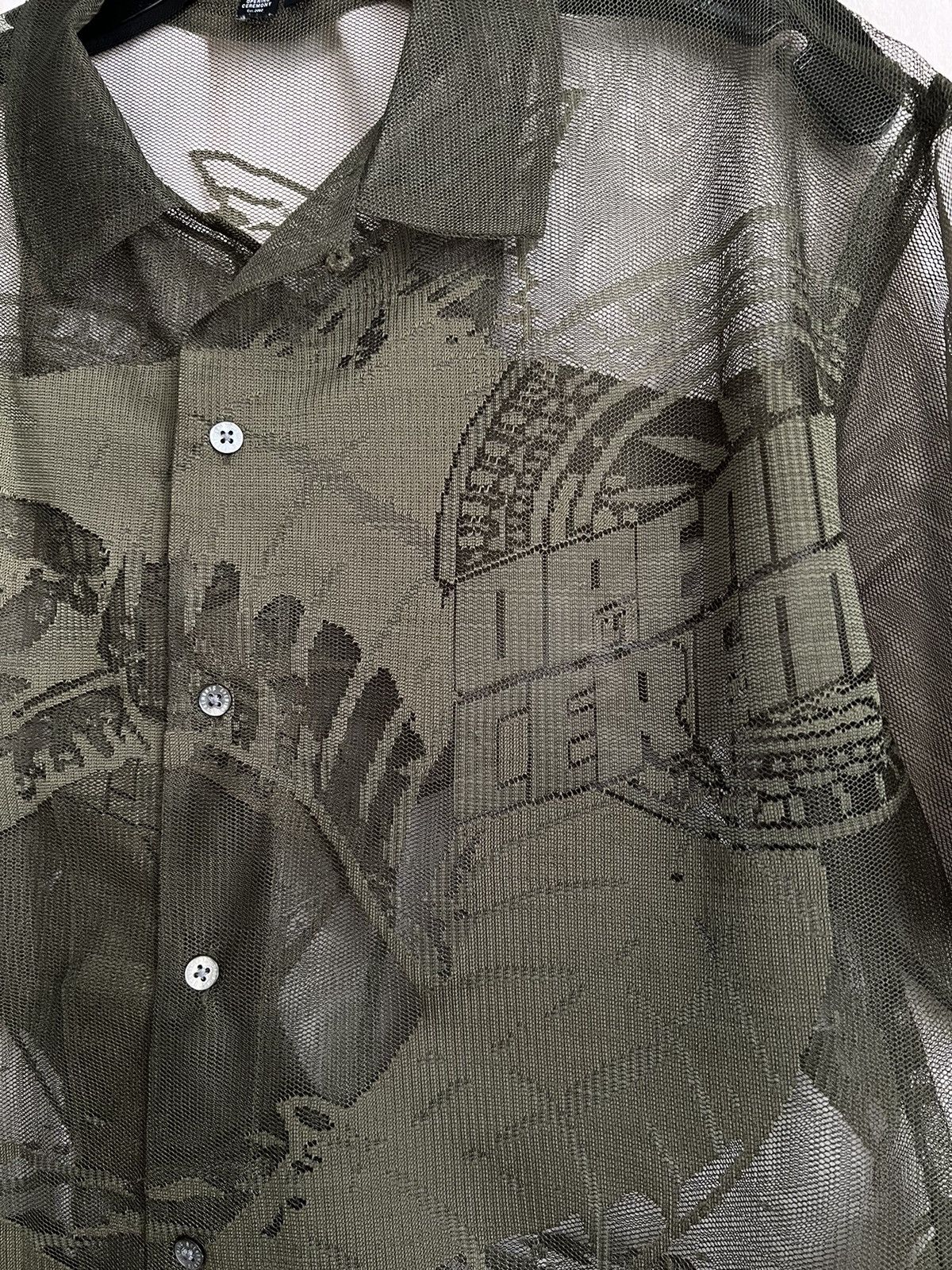 Opening Ceremony Opening Ceremony “Jacquard” Lace Camp Shirt sz S Size S / US 4 / IT 40 - 8 Thumbnail