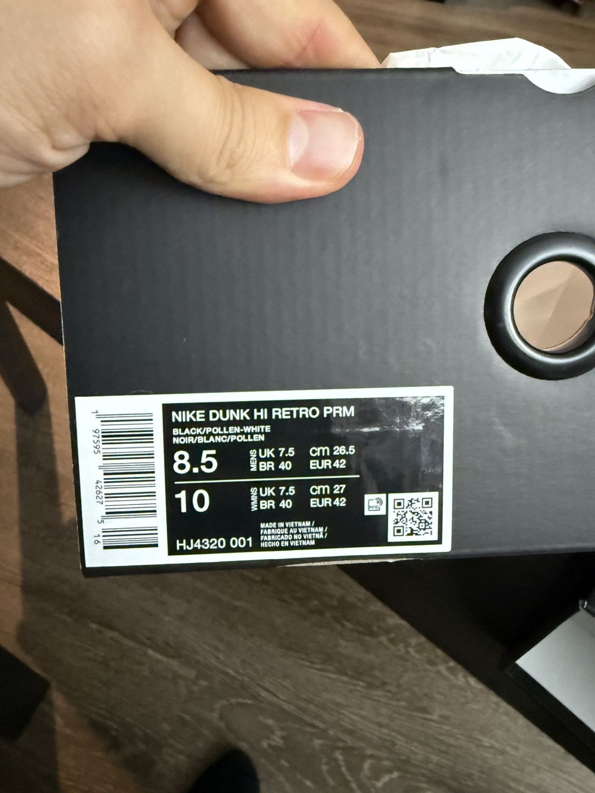 Nike X Wu Tang dunk Hi