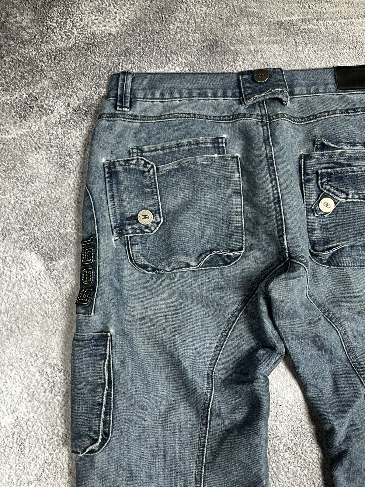 No Fear × Vintage crazy y2k vintage faded jeans if six was nine style no fear Size US 32 / EU 48 - 4 Thumbnail