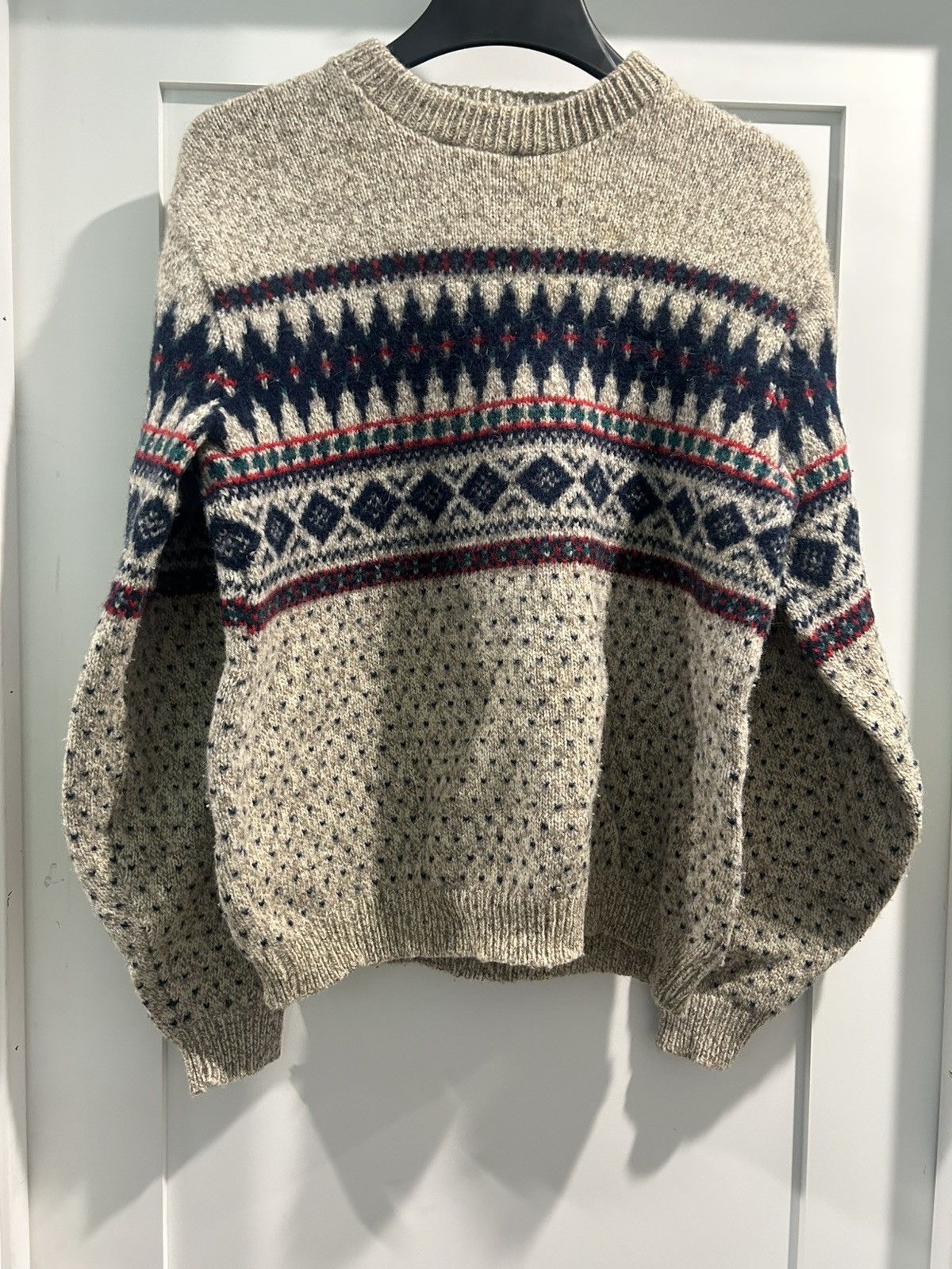Eastern Mountain Sports Vintage Knit Sweater Made in USA Size US M / EU 48-50 / 2 - 1 Thumbnail