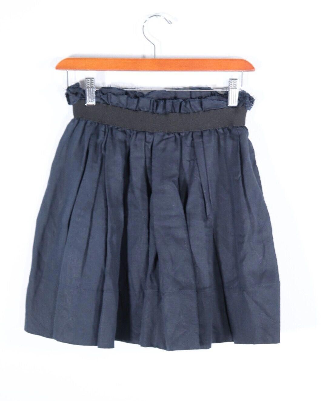 Isabel Marant Etoile Etoile Isabel Marant US4 Blue Denim Pleat Circle Mini Skirt Size 27" / US 4 / IT 40 - 1 Thumbnail