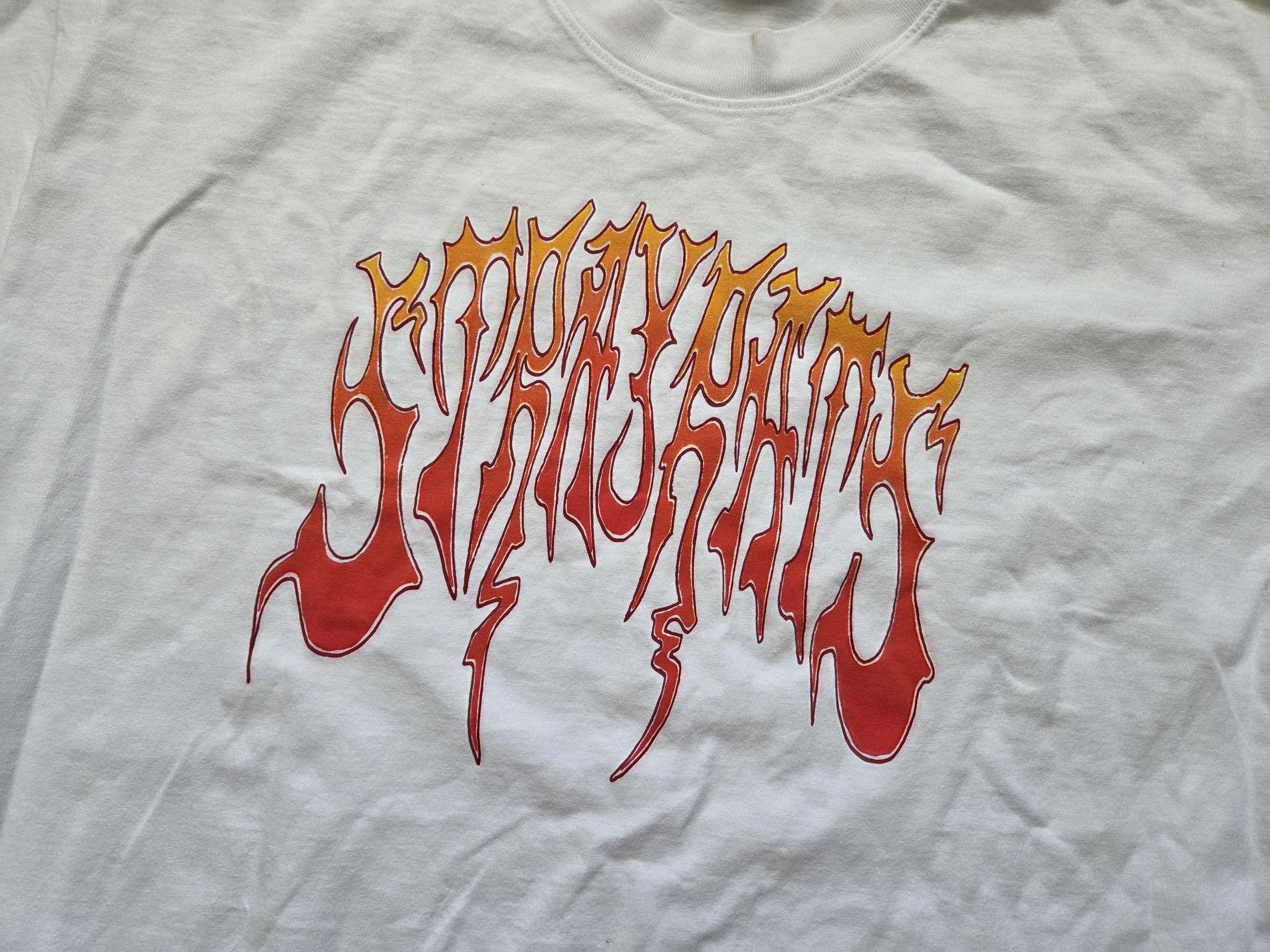 Stray Rats Stray rats script long sleeve tee white Size US XL / EU 56 / 4 - 2 Thumbnail