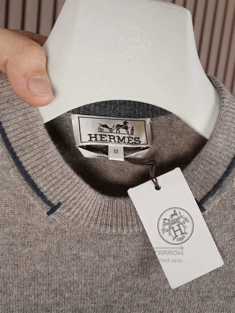 Hermes Hermes Men's 2025 Cashmere Sweater Size US M / EU 48-50 / 2 - 3 Thumbnail