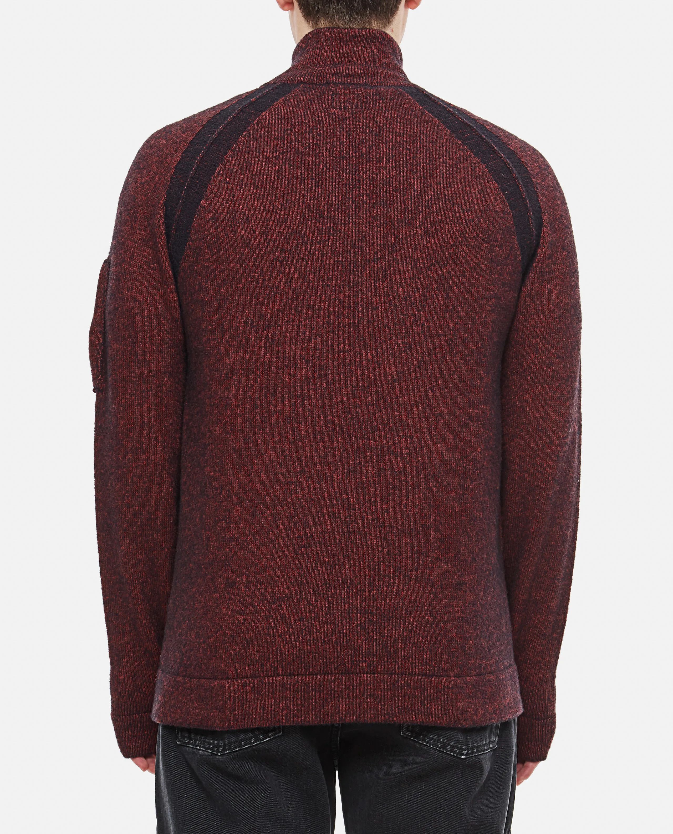 C.P. Company o1y1224 Cardigan in Burgundy Size US S / EU 44-46 / 1 - 3 Thumbnail
